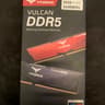 Team Group - Team T-Force Vulcan 32GB (2 x 16GB) 288-Pin PC RAM DDR5 5600 (PC5 44800)