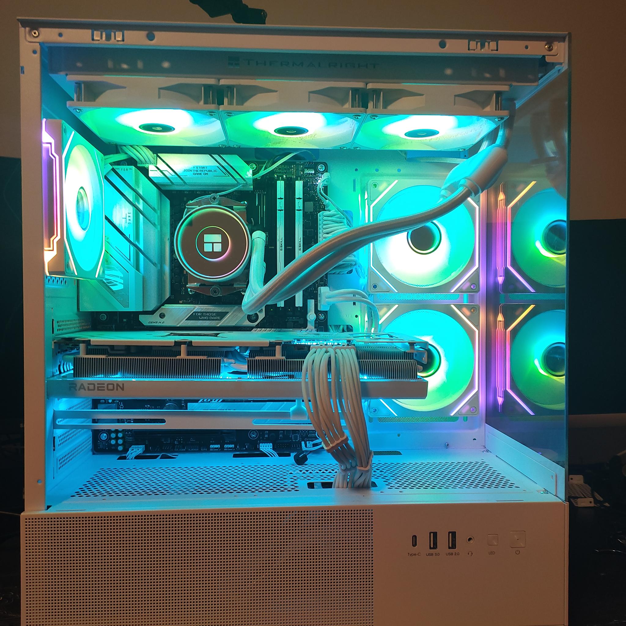 Custom Gaming PC Build read description.