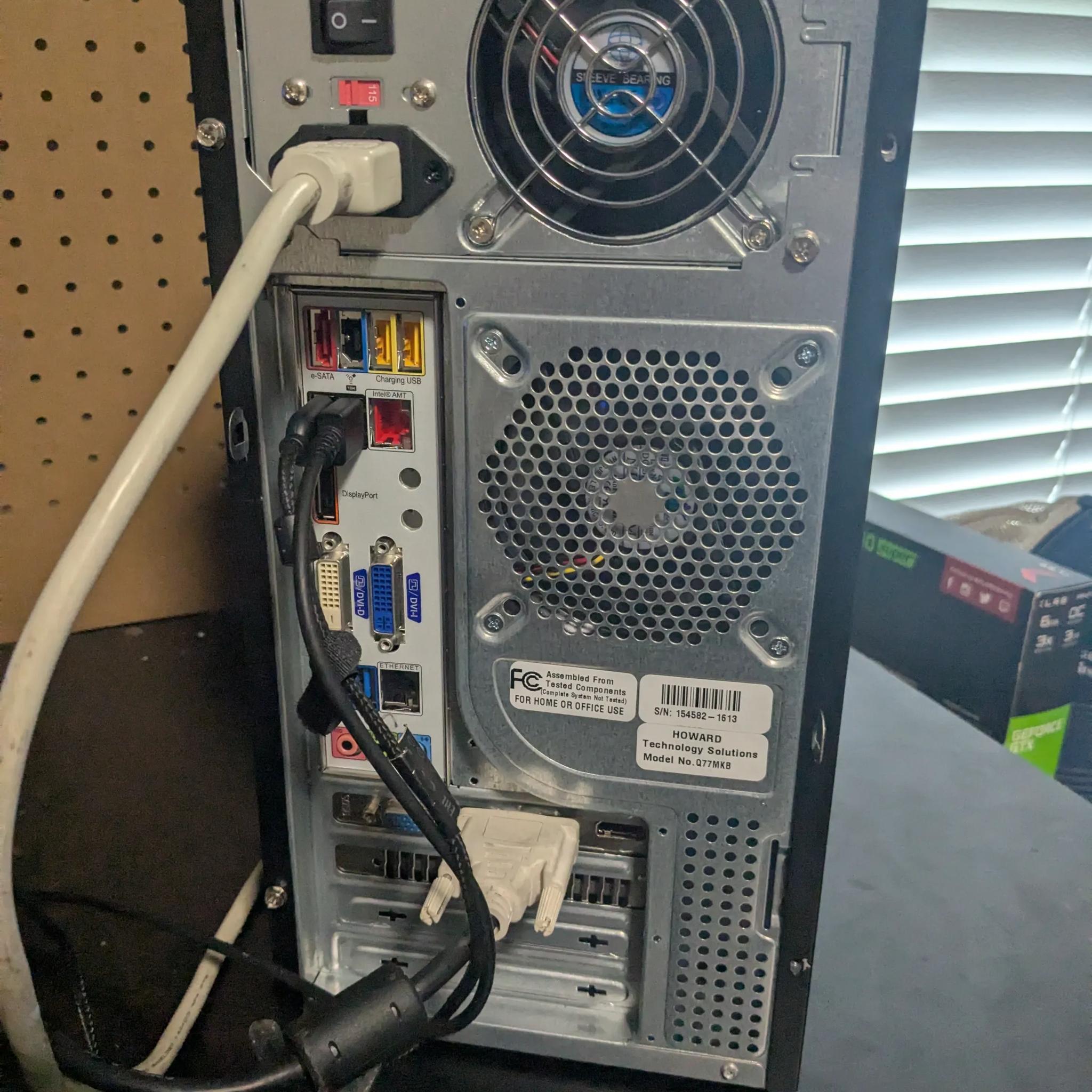 Minecraft/Roblox/Office Custom Tower | i5-3550, 16GB RAM, 480GB SSD, GTX 750, Win10, WiFi