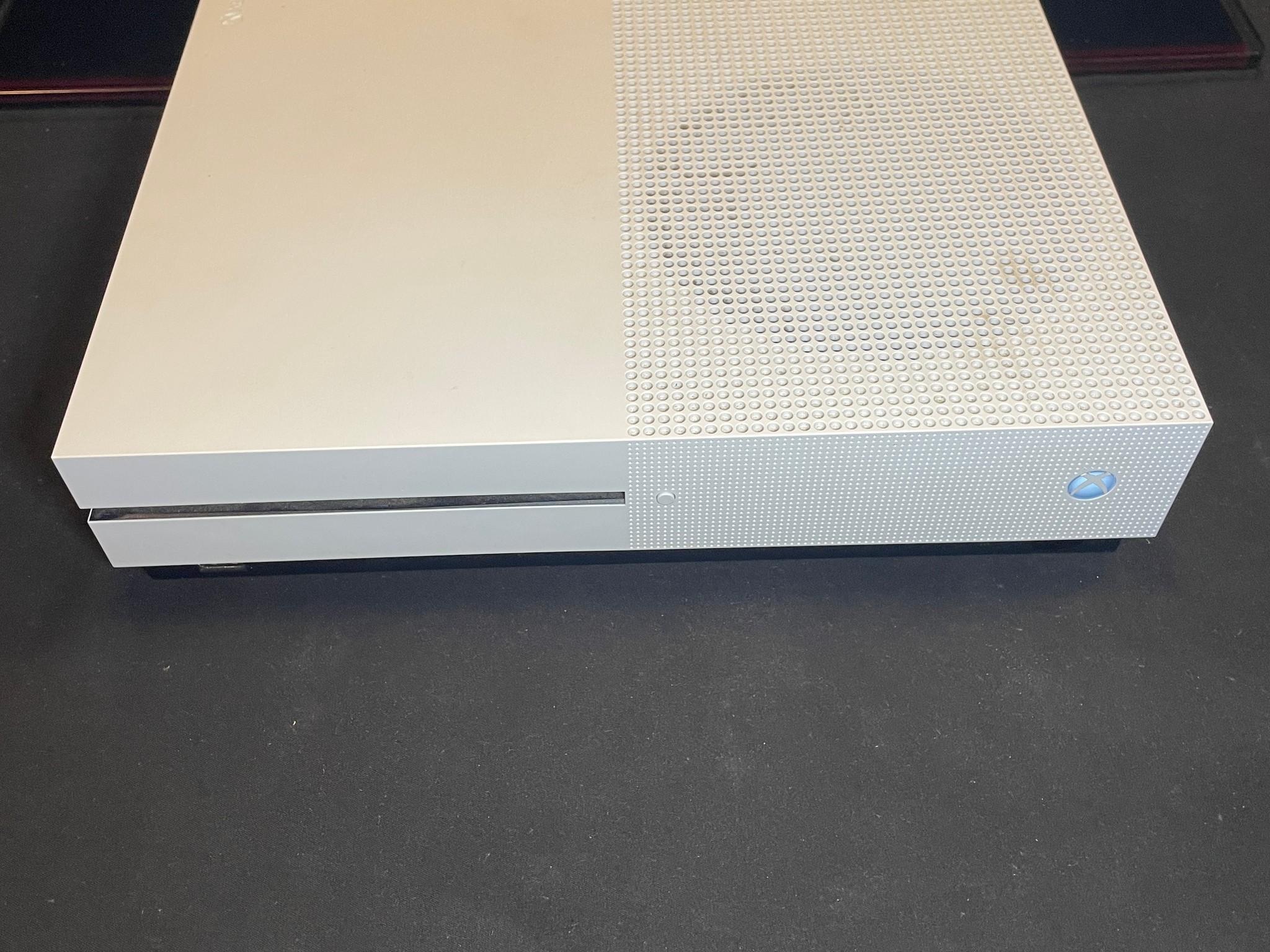 Xbox One S With Blue Controller