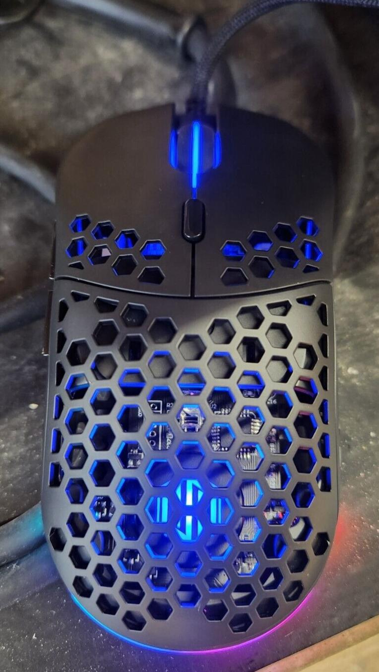 Periphio Black USB Gaming Mouse (PERMCBX36)