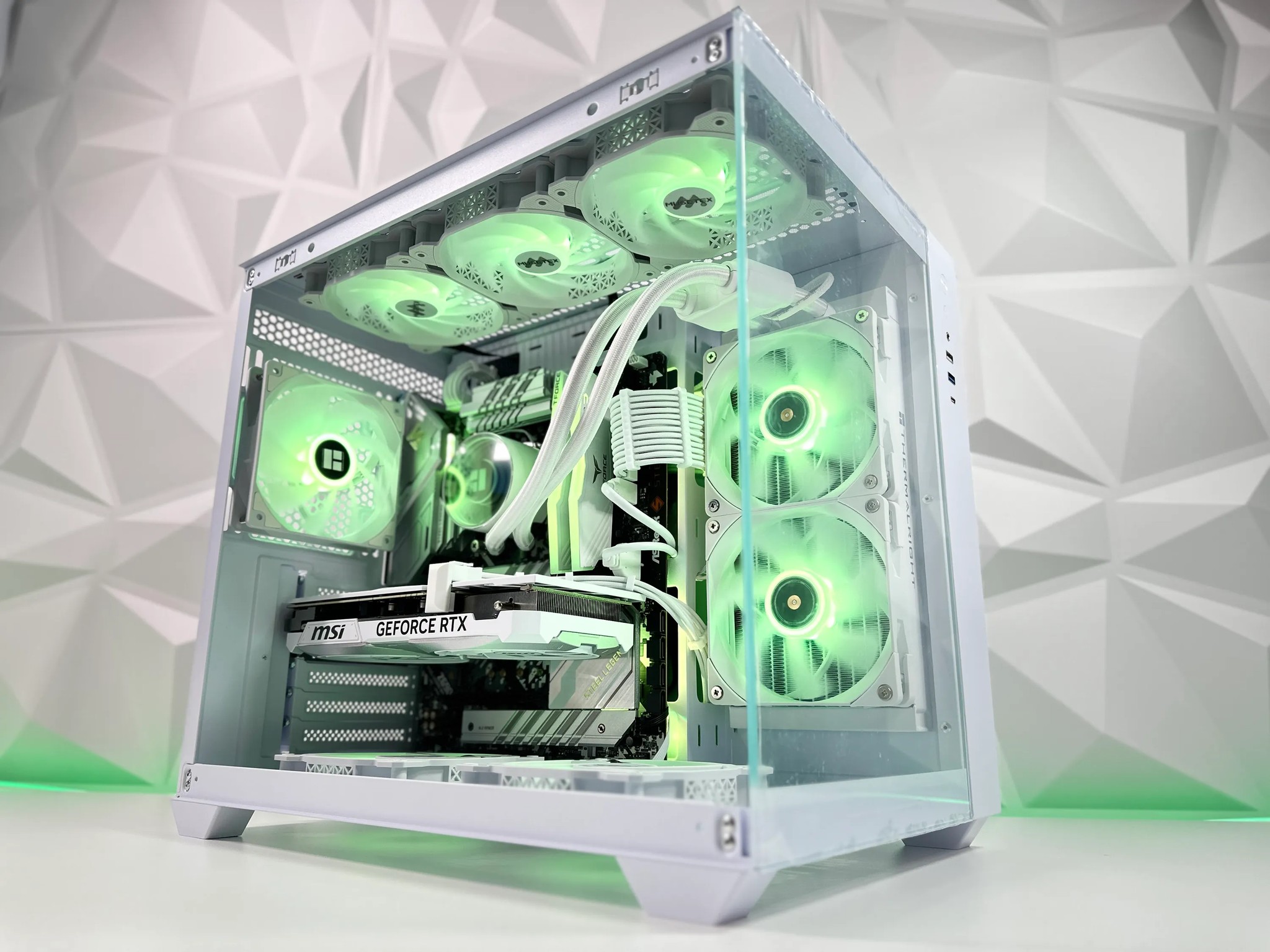🧊👑 Night King🧟‍♂️🗡️ Gaming PC❄️Nvidia RTX 4070 12GB❄️Intel 13500 14-core❄️32GB DDR4❄️1TB NVME