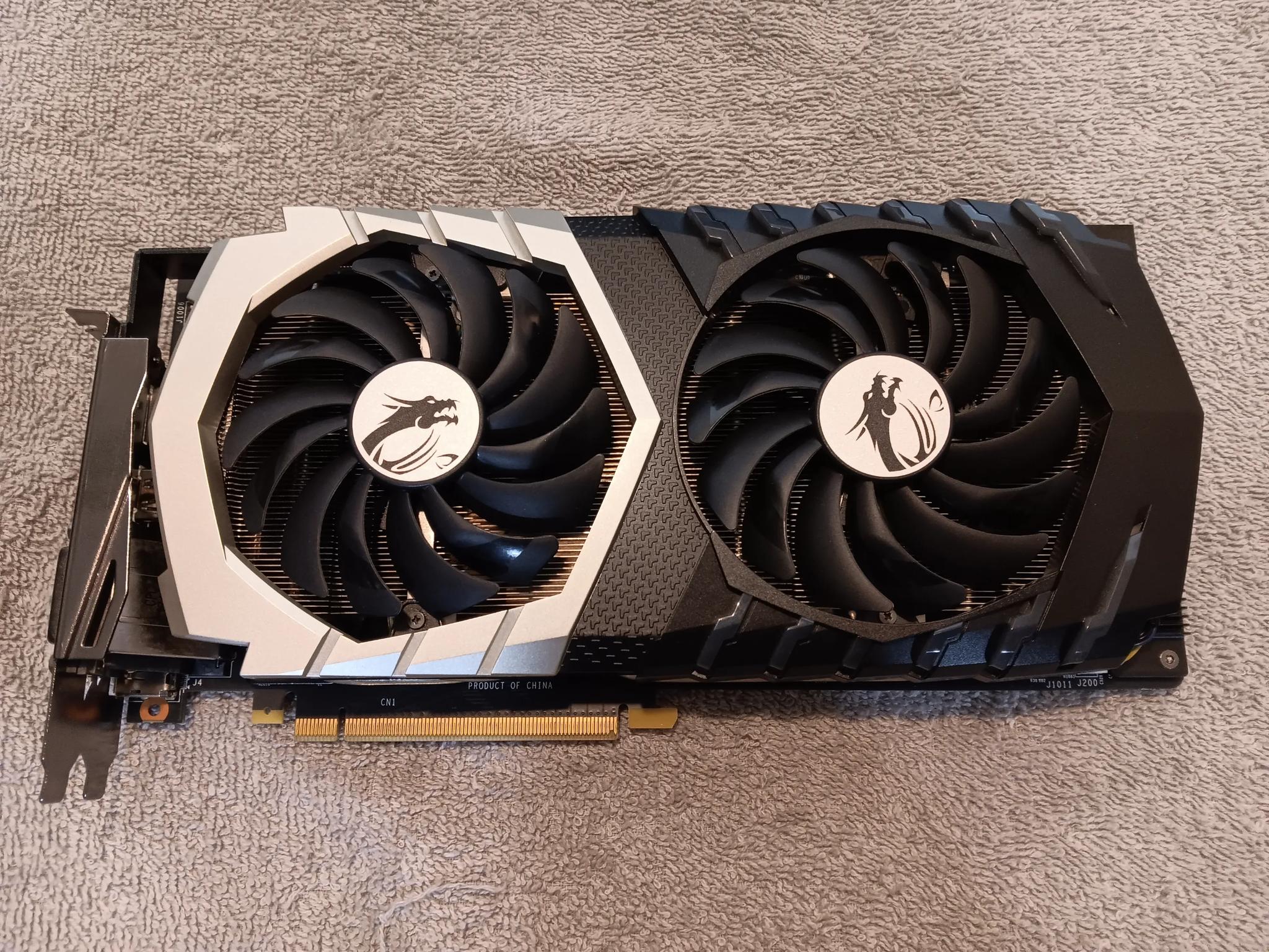 MSI GeForce GTX-1070ti Titanium Edition 8GB DDR5 RAM Like New