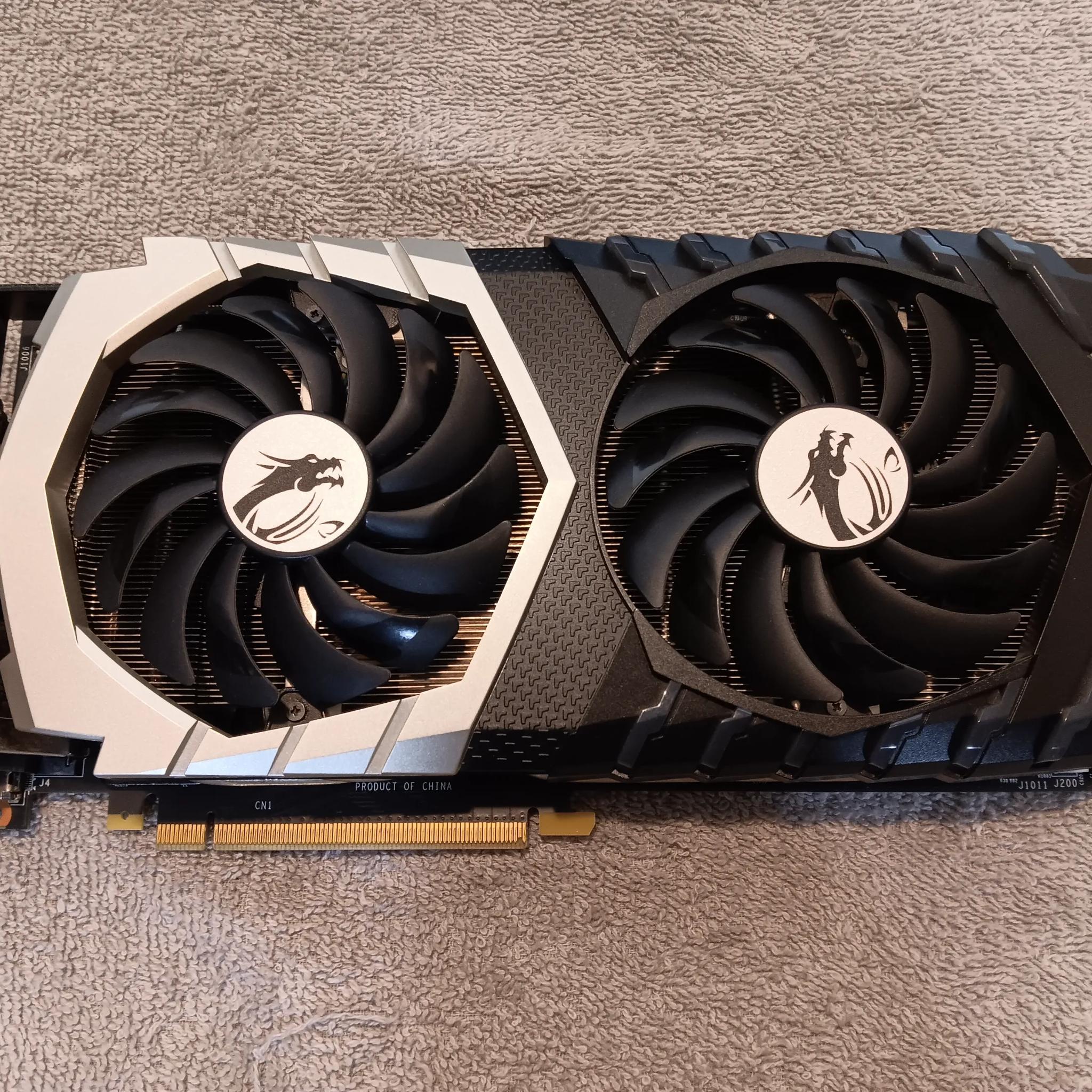 MSI GeForce GTX-1070ti Titanium Edition 8GB DDR5 RAM Like New