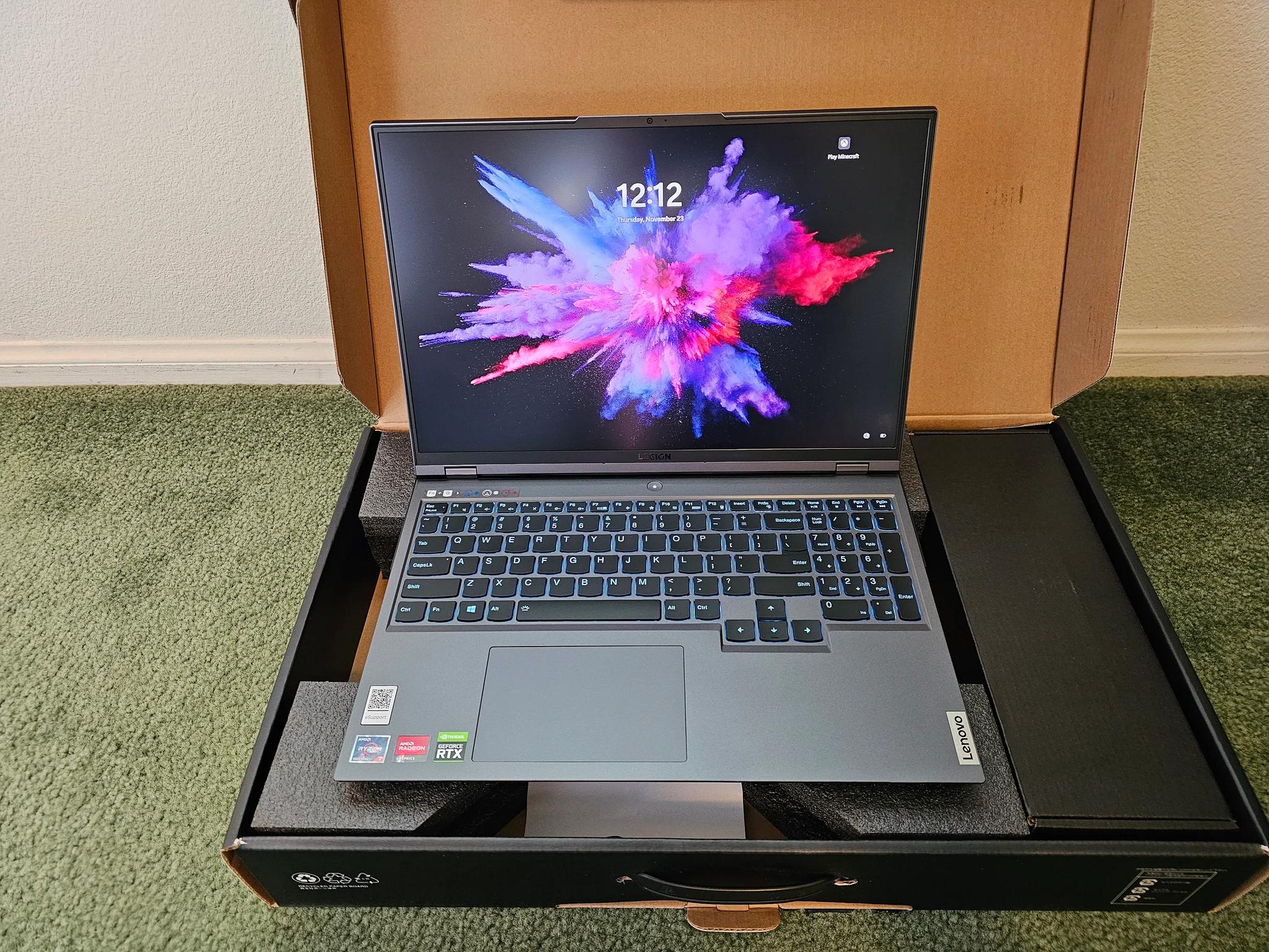 |NEW| LENOVO Legion 5 Pro 16ACH6H 165Hz AMD Ryzen 7 5800H 64GB DDR4 500GB 980 Pro M.2 RTX 3060