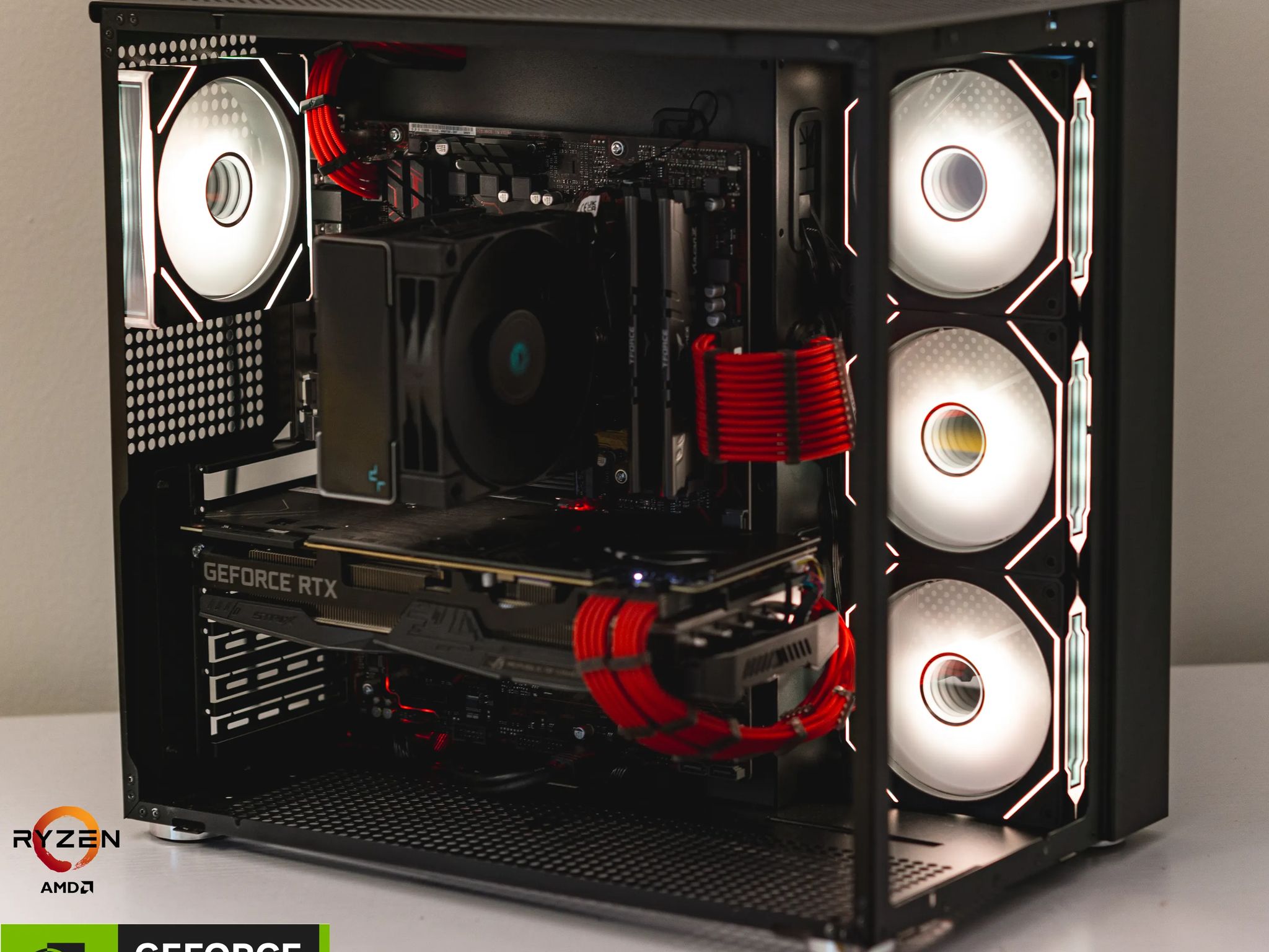⚫️ Extreme Gaming PC 🔴 NVIDIA GeForce RTX 2080| Ryzen 7| 16GB DDR4| 1TB M.2| WiFi-Windows 10| ARGB