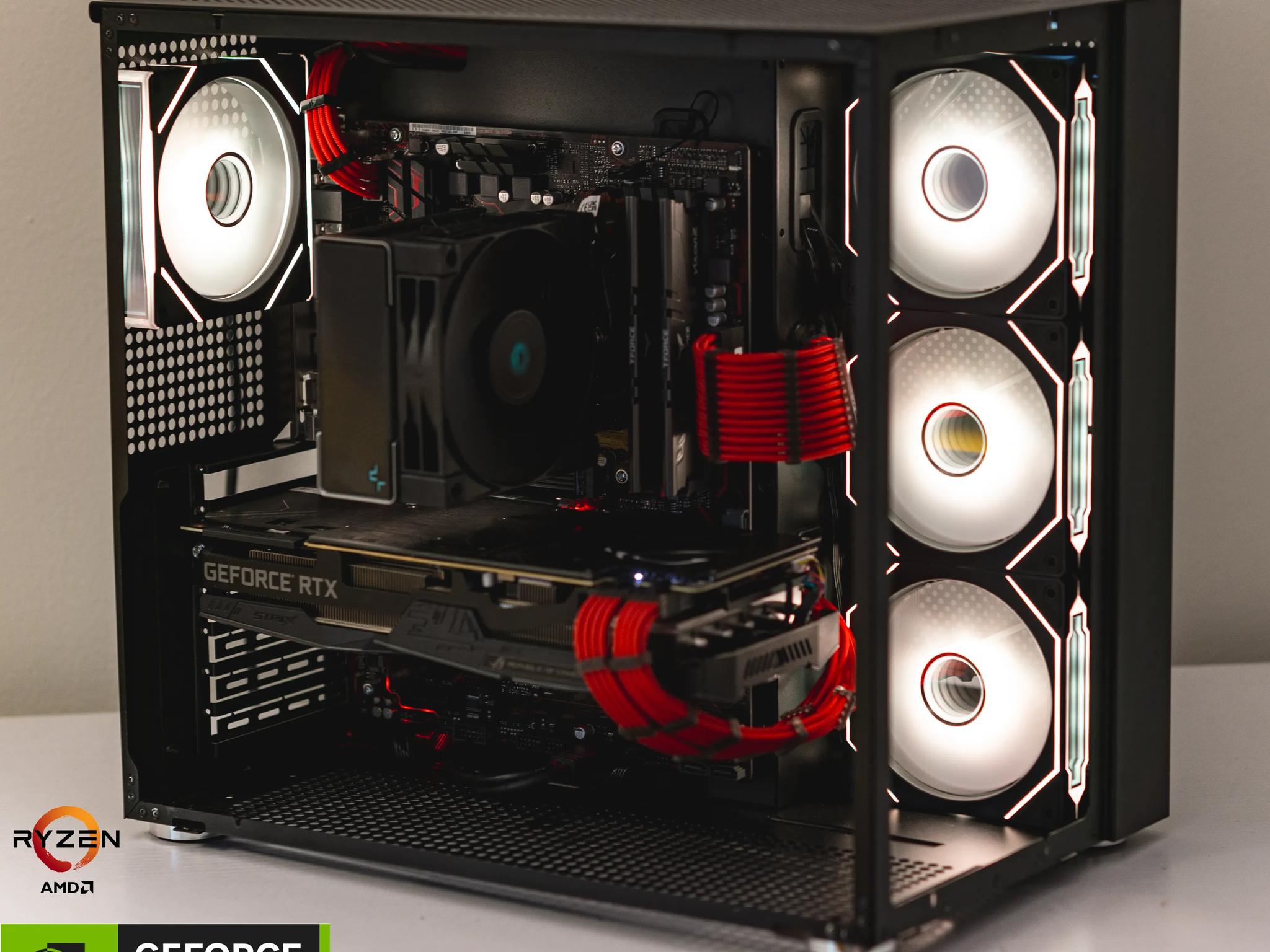 ⚫️ Extreme Gaming PC 🔴 NVIDIA GeForce RTX 2080| Ryzen 7| 16GB DDR4| 1TB M.2| WiFi-Windows 10| ARGB