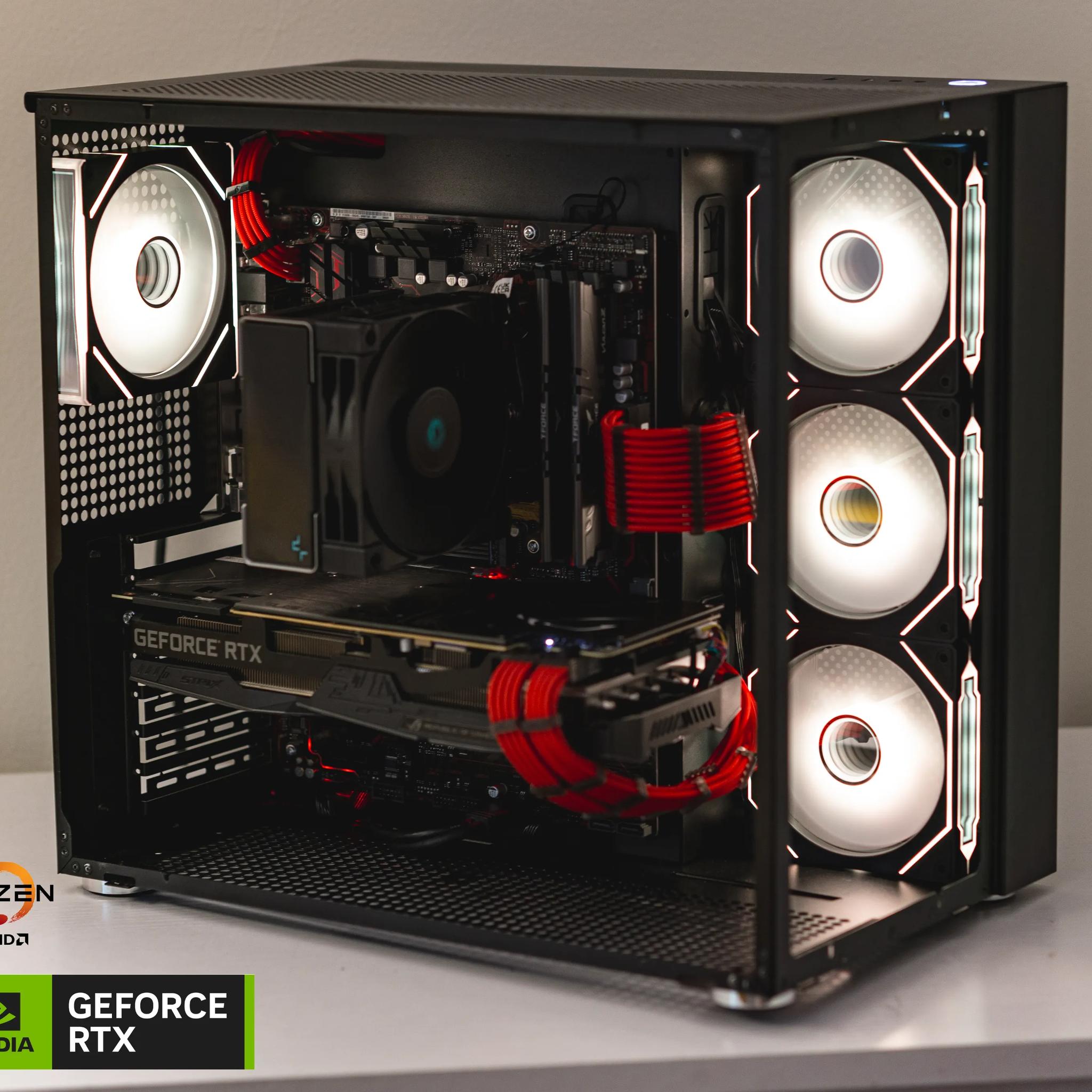 ⚫️ Extreme Gaming PC 🔴 NVIDIA GeForce RTX 2080| Ryzen 7| 16GB DDR4| 1TB M.2| WiFi-Windows 10| ARGB