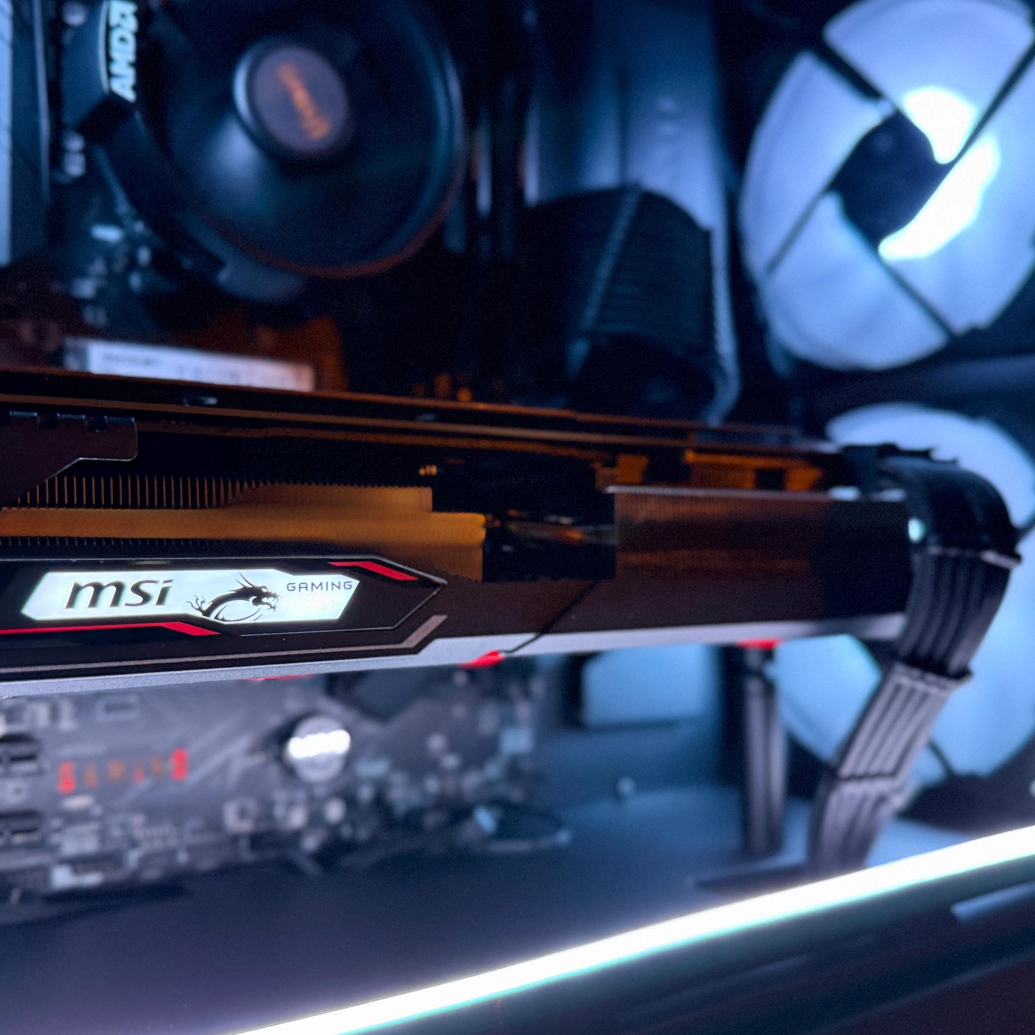 👻 Ghost 👻 AMD RX 5700 XT / AMD R5 3600 / 512GB NVME / 16GB Ram / AIR Cooled / Windows 11 Pro