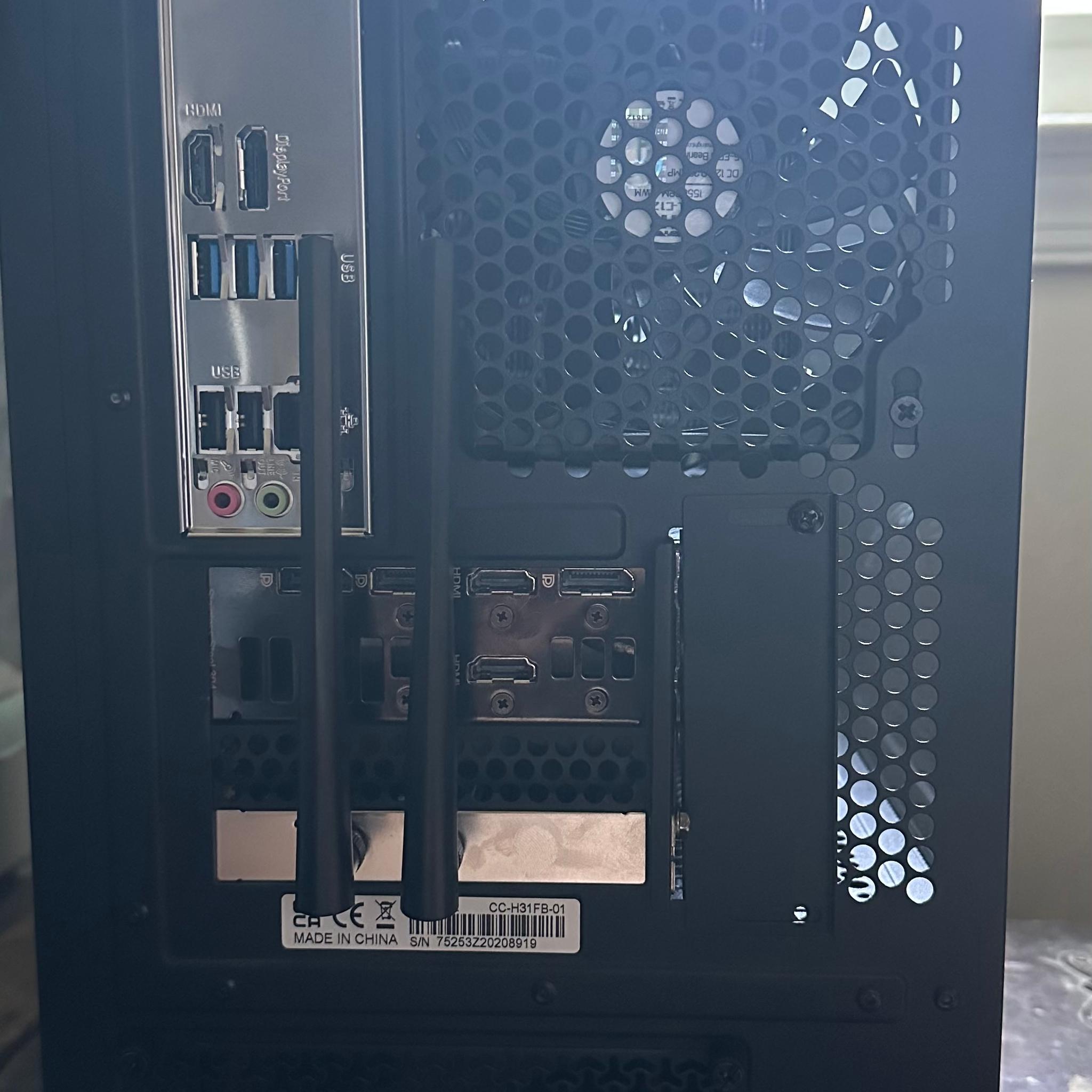 All Black Performance Gaming PC (Ryzen 5, RTX 3070)