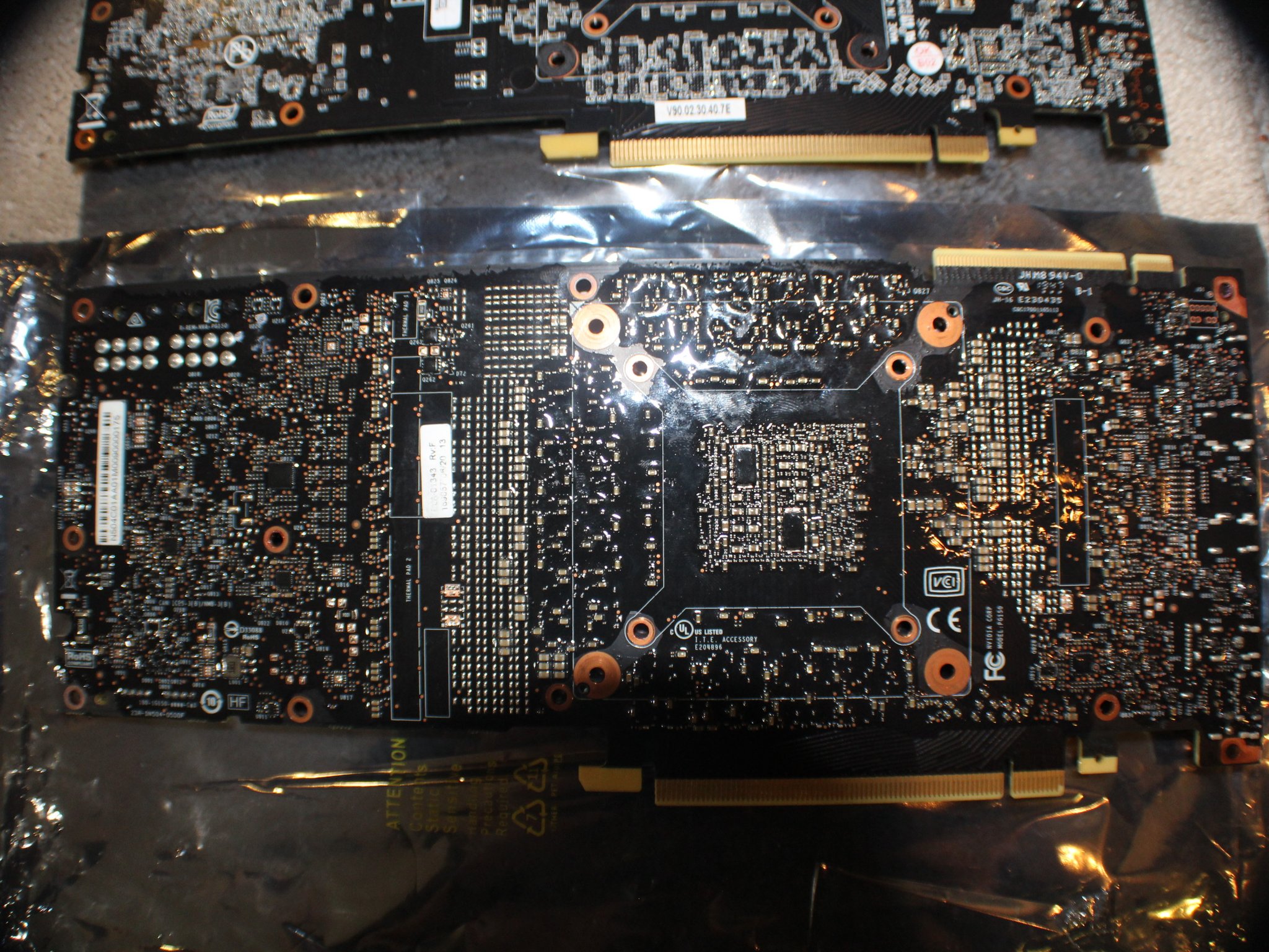 2 x PNY RTX 2080 ti Cards for parts or repair