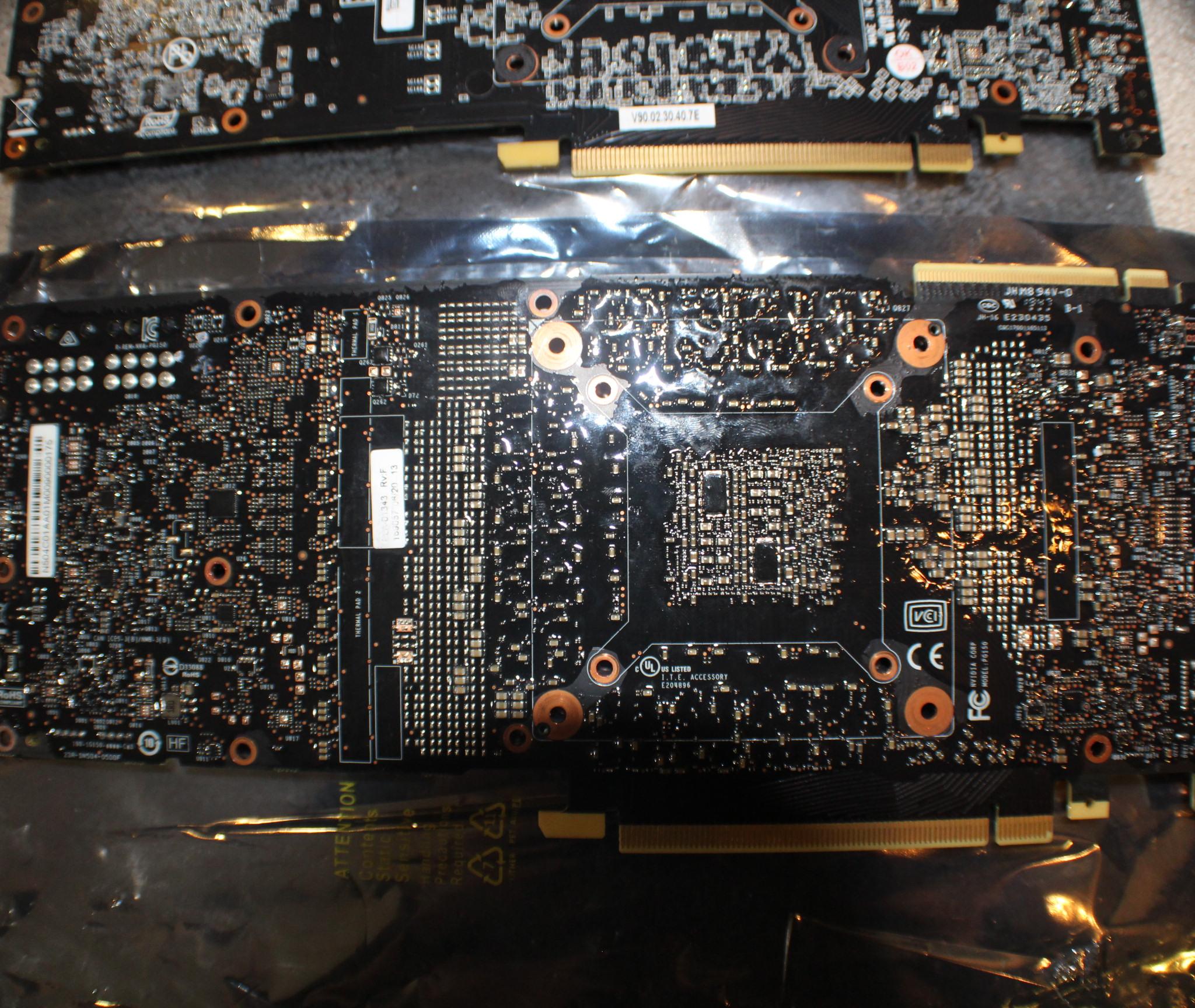 2 x PNY RTX 2080 ti Cards for parts or repair