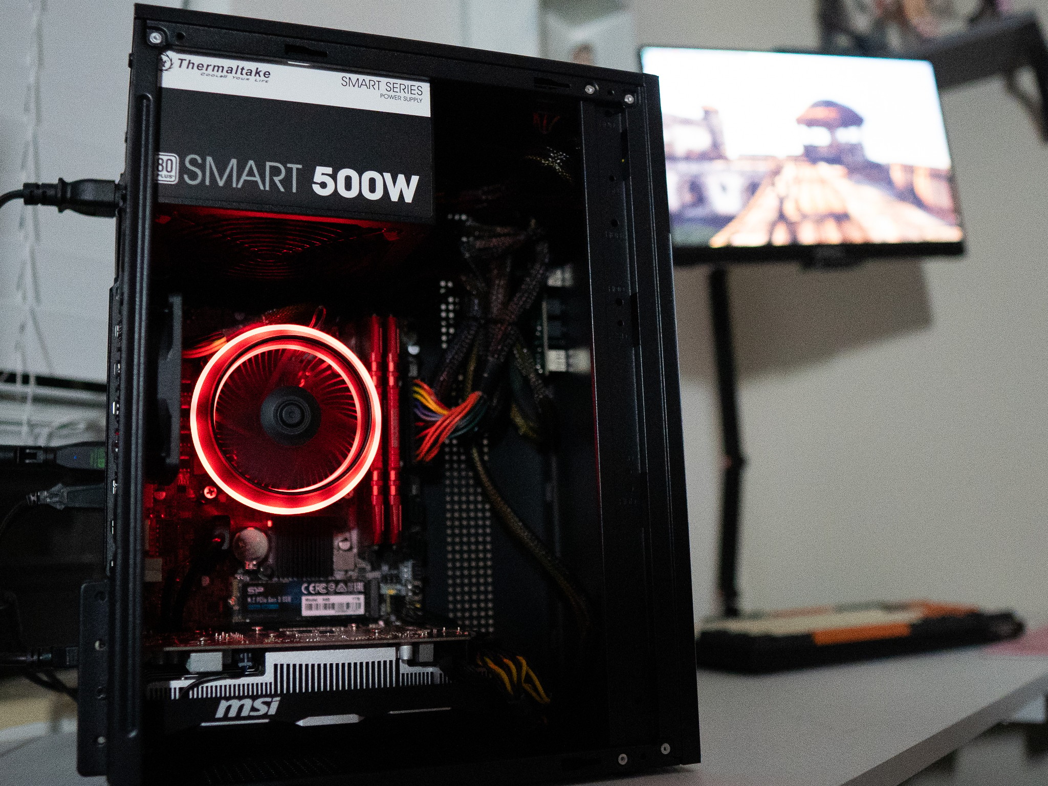 🩸🩸 | GTX 1650 | INTEL i3 8100 | 16GB DDR4 RAM | 1TB NVME SSD | Ruby Rocket 2.0