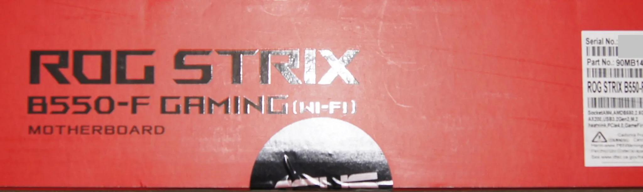 ASUS ROG STRIX B550-F GAMING (WI-FI) Motherboard