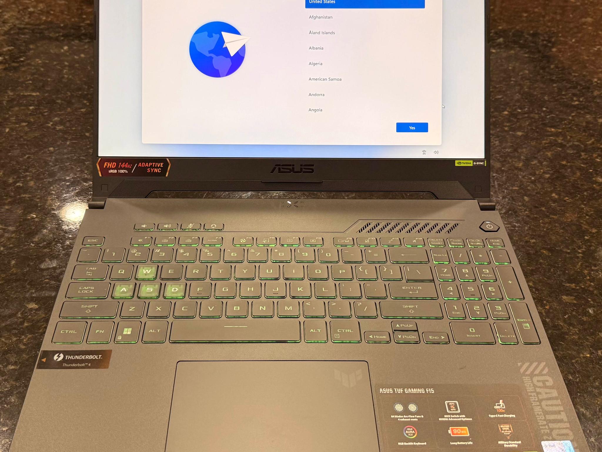 RTX 4070 | 2TB NVMe | 14 CORE CPU | ASUS GAMING LAPTOP | Thunderbolt 4 Port