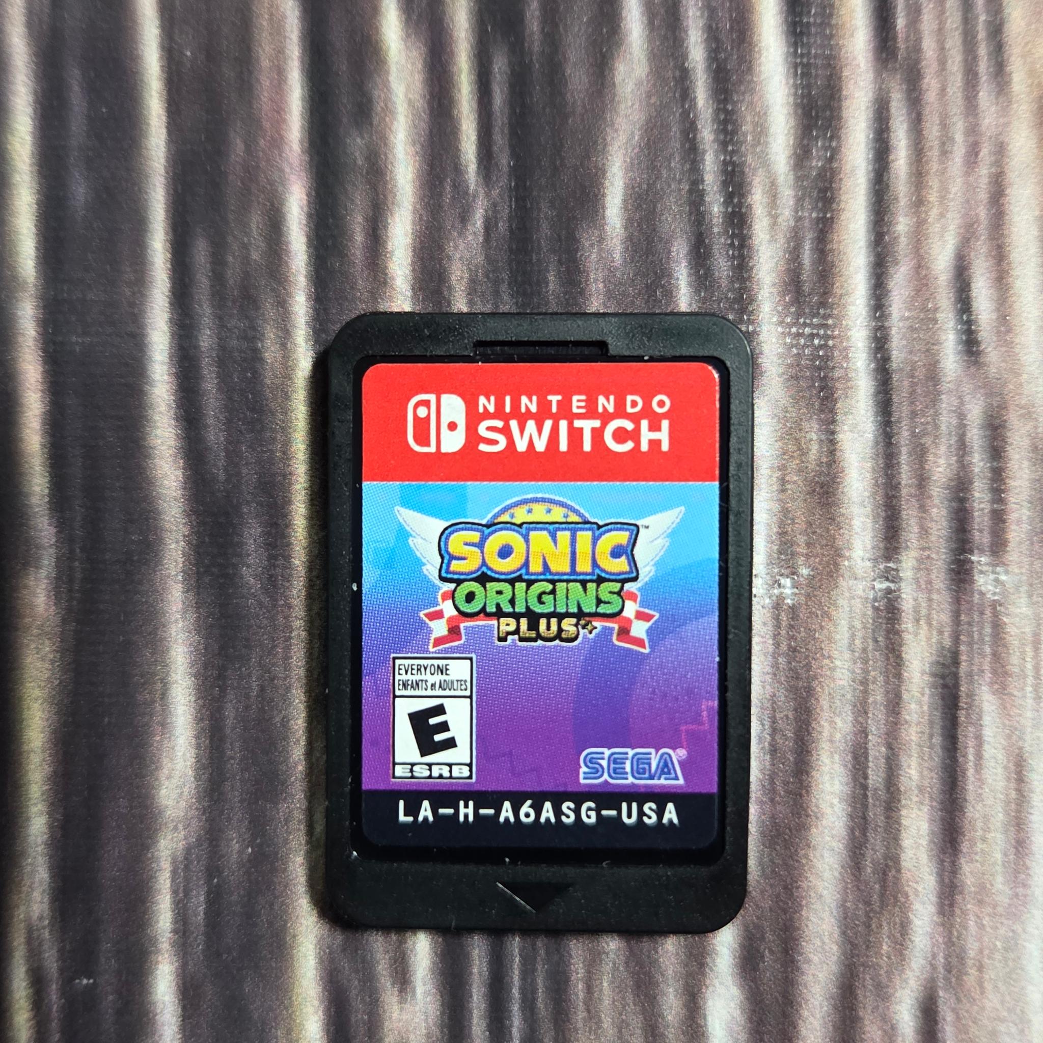 Sonic Origins Plus Nintendo Switch