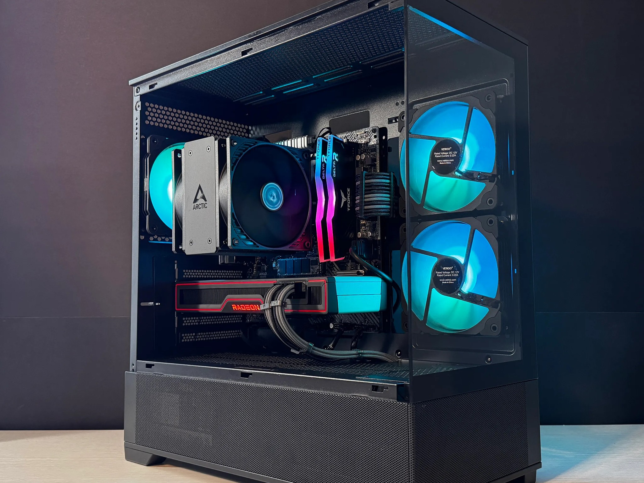 🔴VADER⚫️ Gaming PC | AMD Ryzen 5 5600 | 16GB DDR4 | 6700 XT | 1TB m.2 SSD | Win11 PRO | Wi-Fi