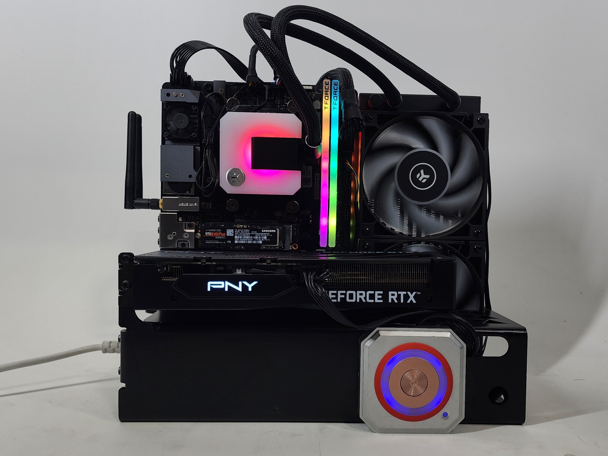 Gaming PC Ryzen 7 5700X 16GB RAM 1TB SSD RTX 3060 8GB Windows 11 Computer
