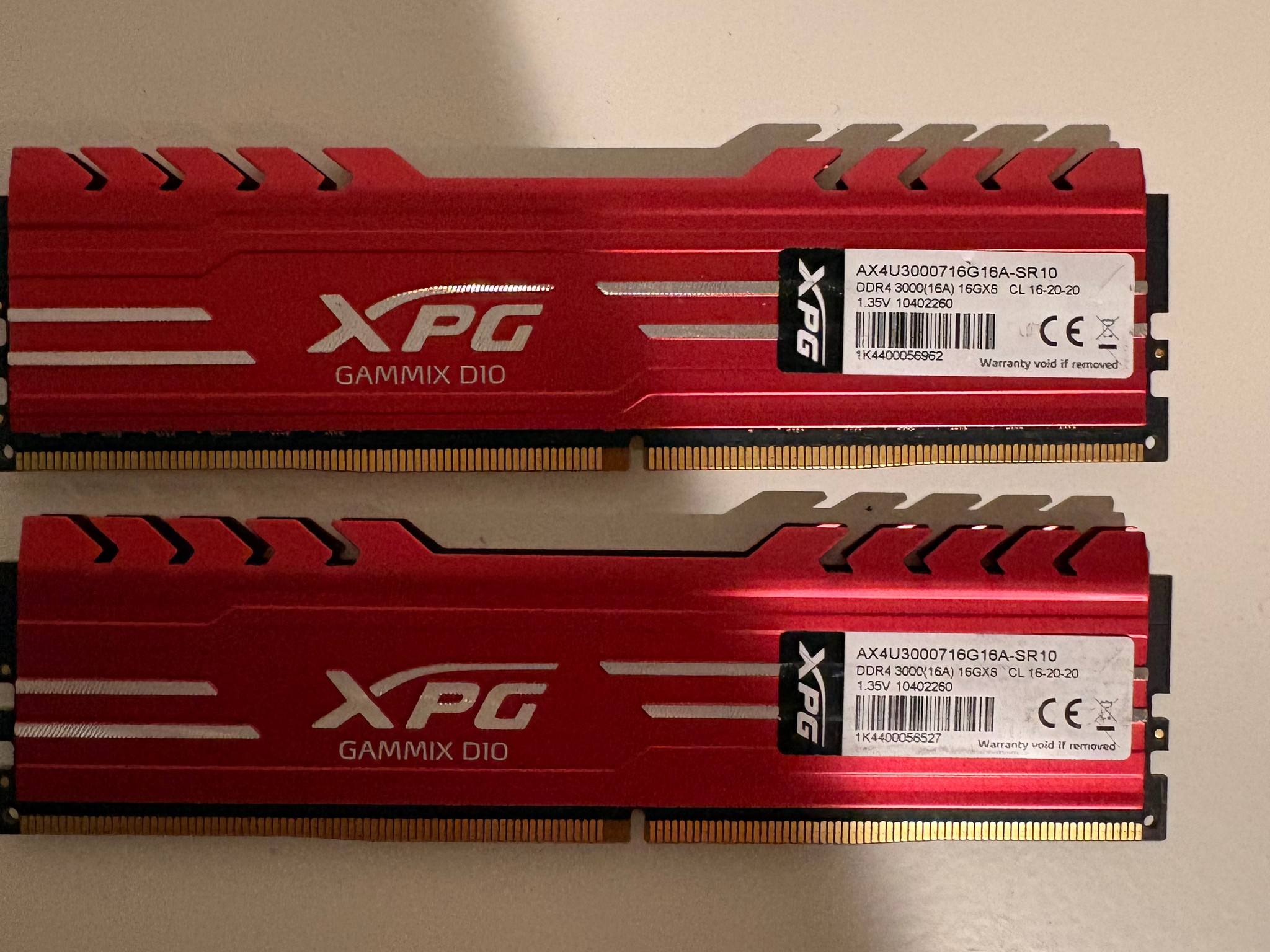 ADATA XPG 32GB (2x16GB) DDR4 Ram Kit 3000 MT/s CL16