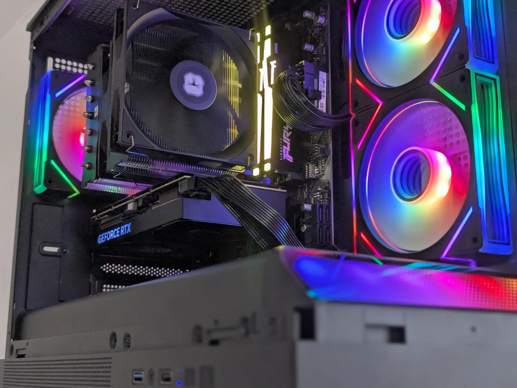 Ryzen 7 7700 + RTX 4060 Ti Gaming PC