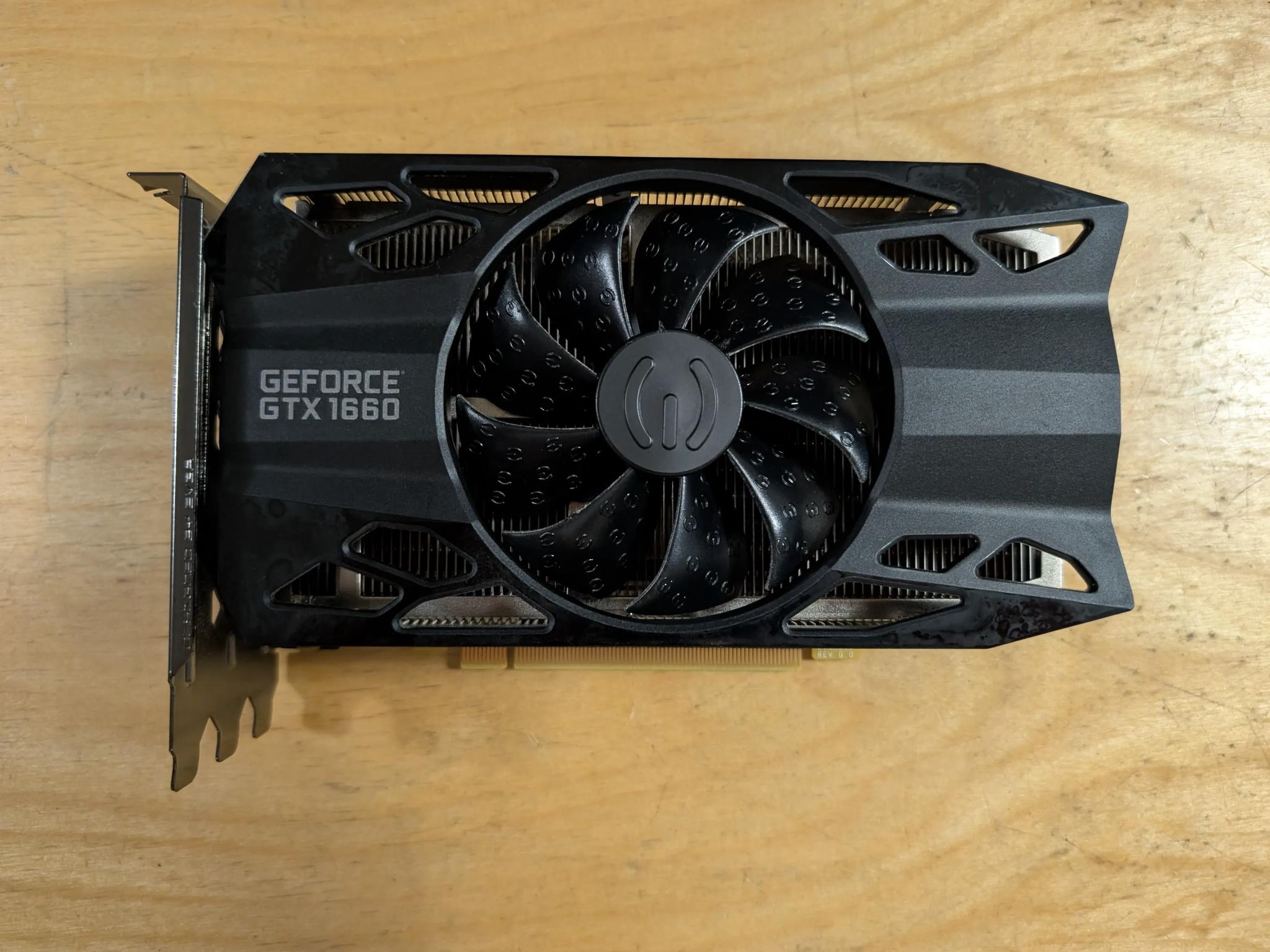 EVGA Nvidia GTX 1660 6GB
