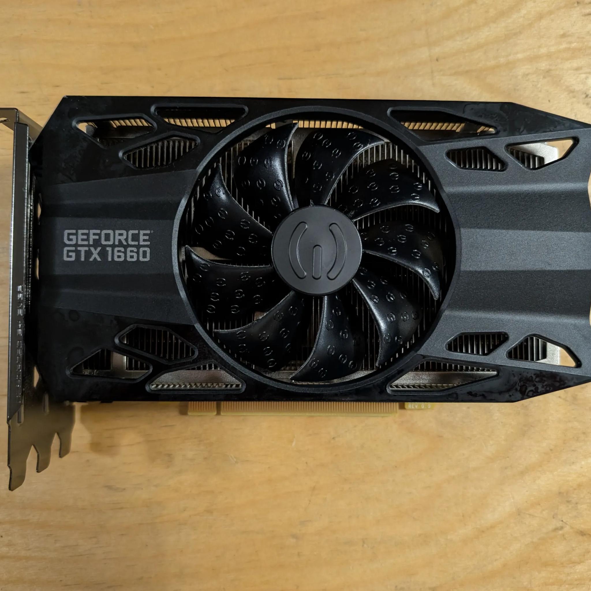 EVGA Nvidia GTX 1660 6GB