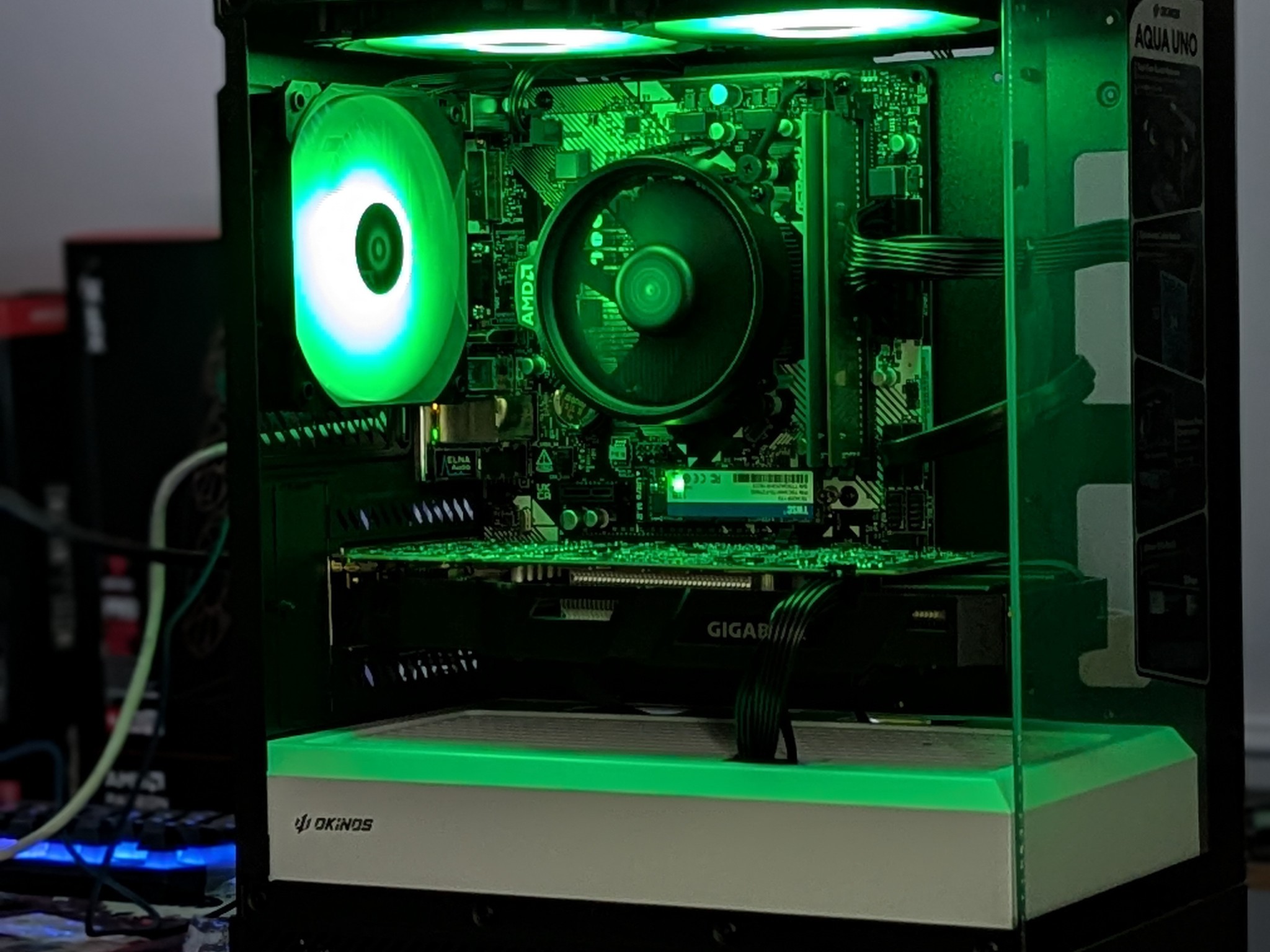 Gaming PC|AMD Ryzen 5 2600|16 GB DDR4|1 TB NVME SSD M.2|NVIDIA GEFORCE GTX 1070 8 GB|Windows 11 Home