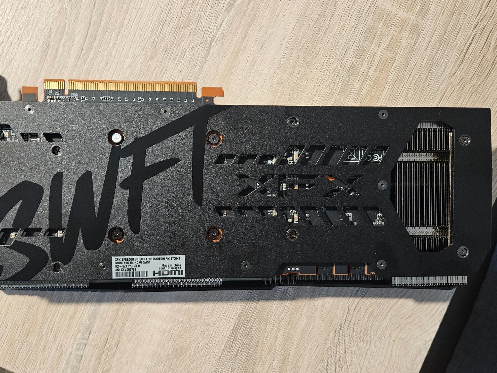 FOR SALE AMD Radeon RX 6700 XT