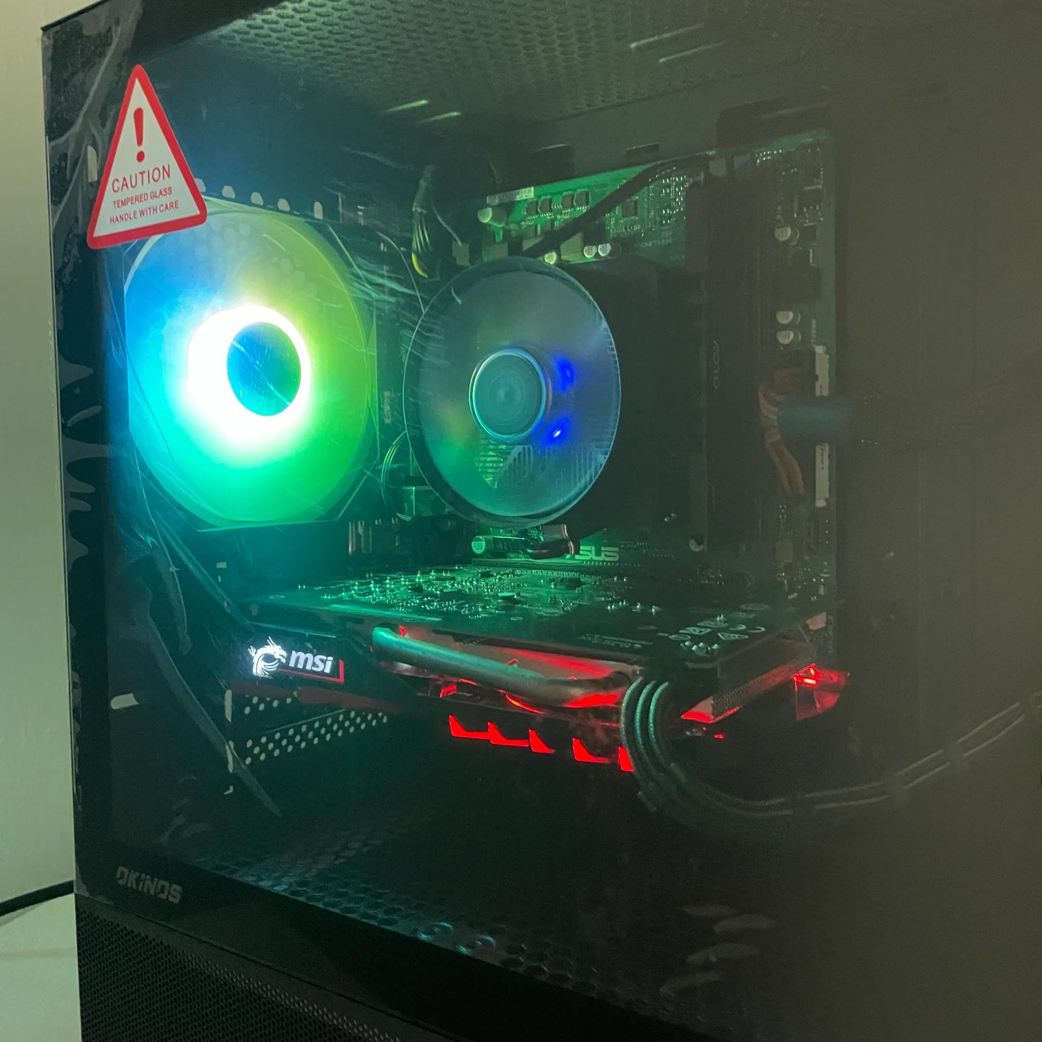 NVIDIA + RYZEN LOW END GAMING PC