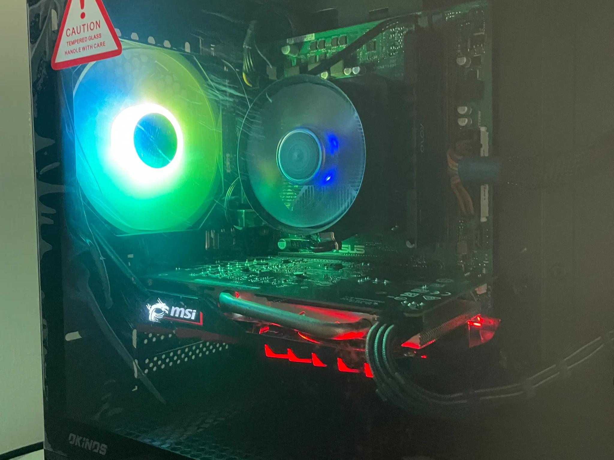NVIDIA + RYZEN LOW END GAMING PC