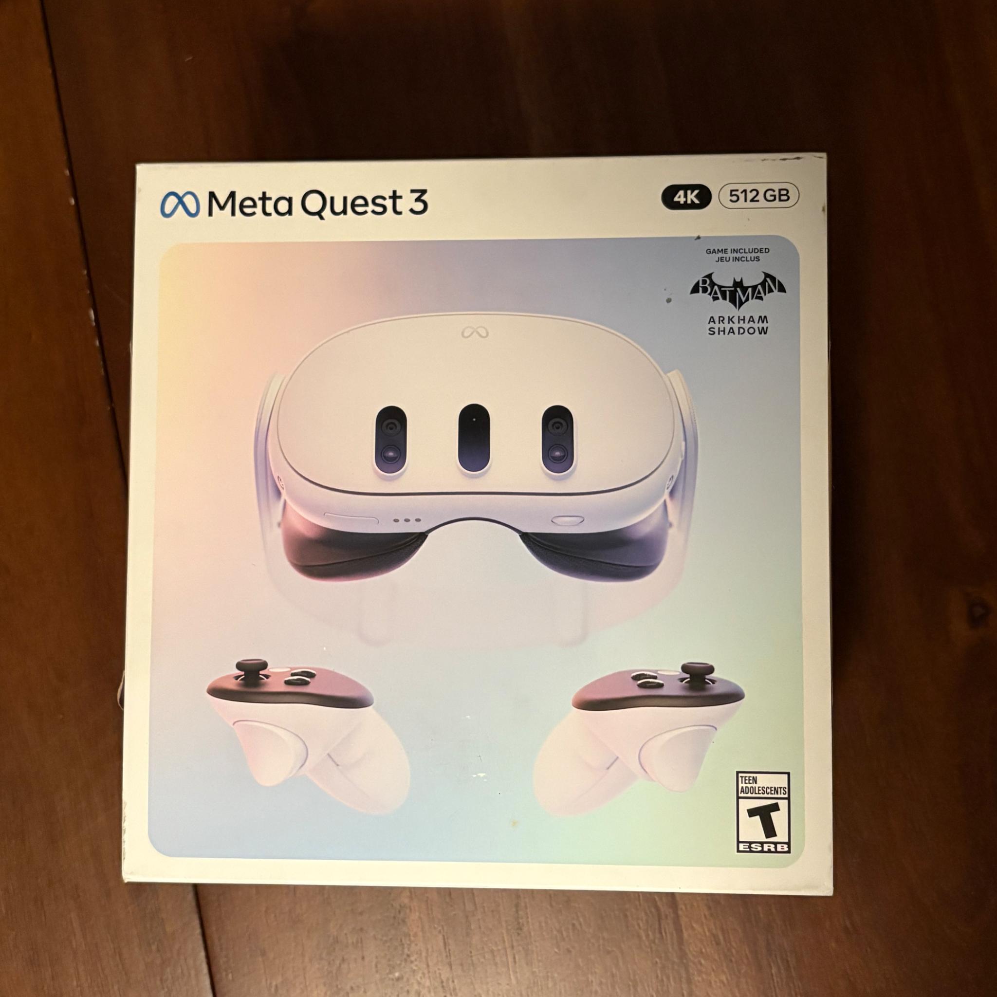 NEW & SEALED || Meta Quest 3 || 512GB Storage