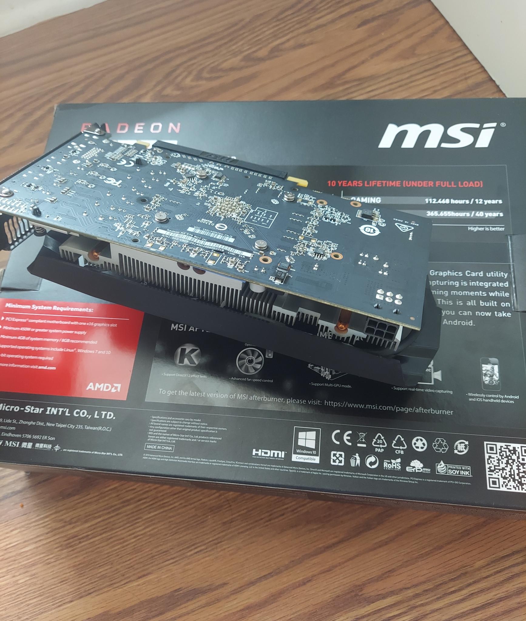 MSI 570 8gb