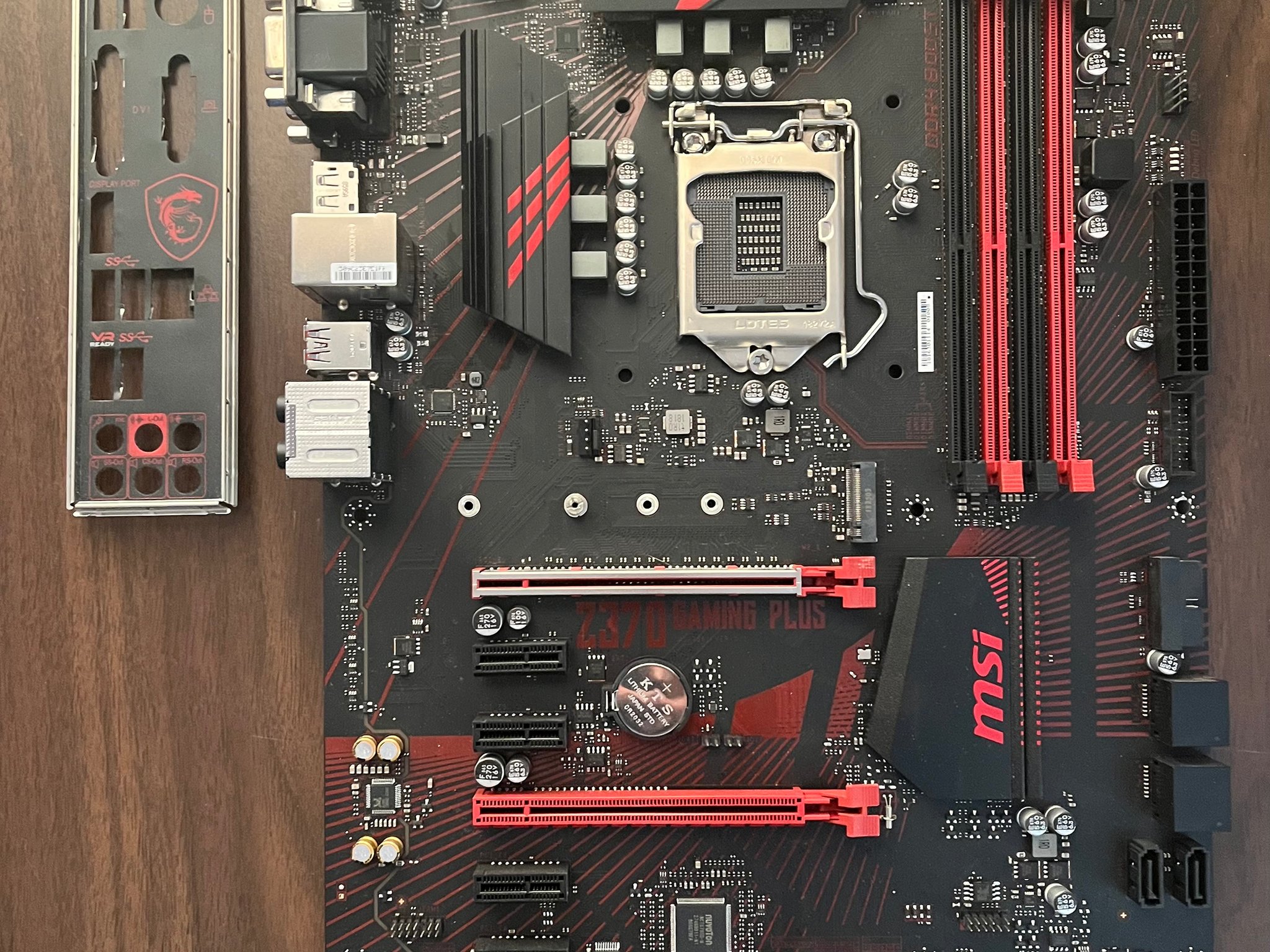 MSI Z370 Gaming Plus (8th/9th Gen Intel) ATX Motherboard | Updated BIOS | I/O Shield Included