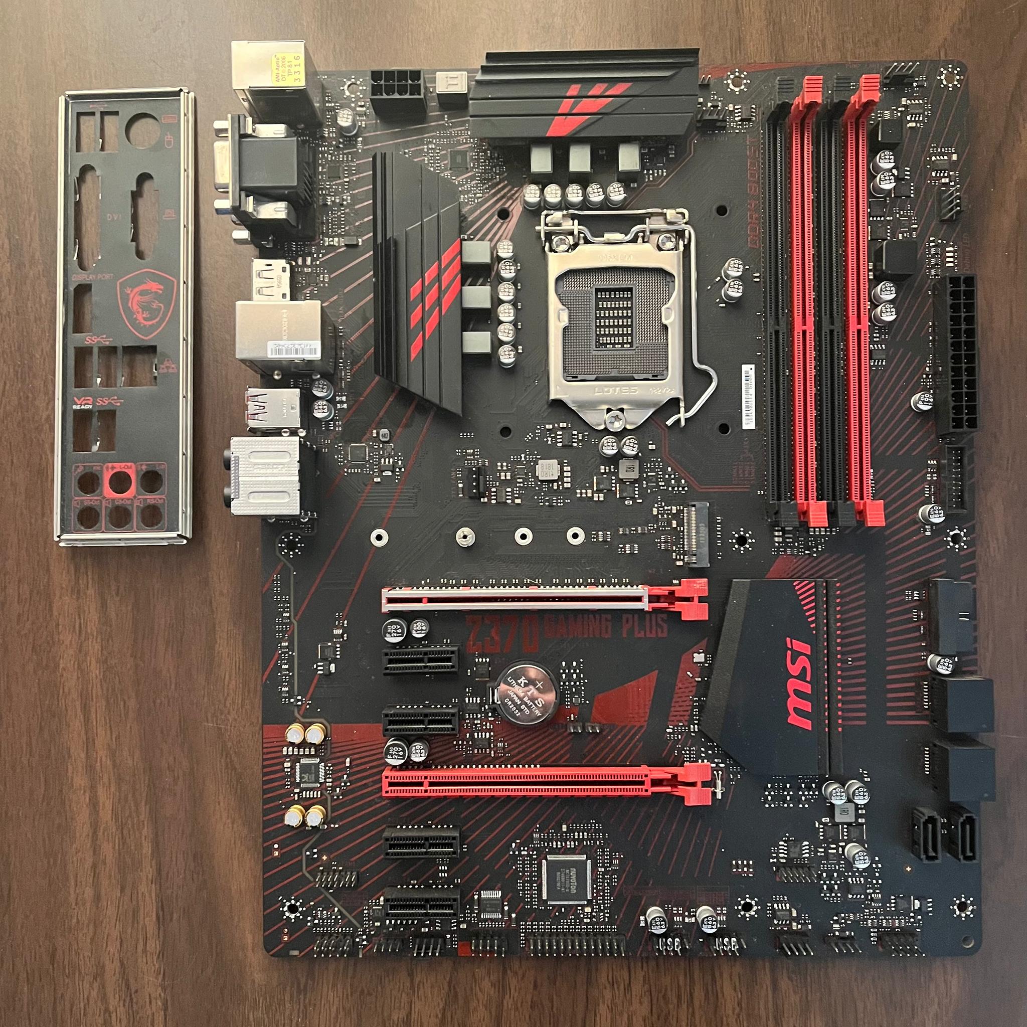 MSI Z370 Gaming Plus (8th/9th Gen Intel) ATX Motherboard | Updated