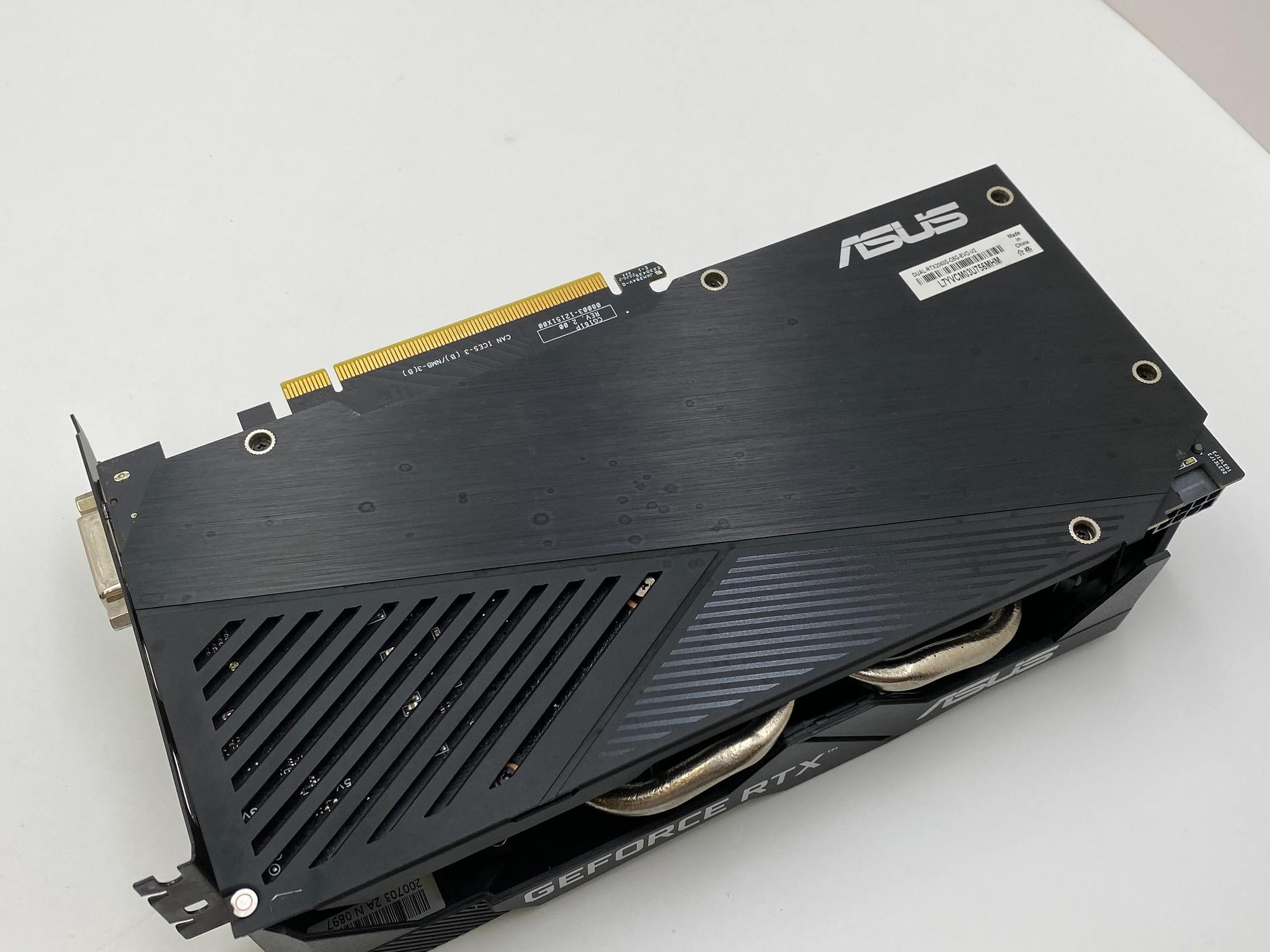 ASUS Dual GeForce RTX 2060 SUPER EVO V2 OC 8GB GDDR6 Graphics Card