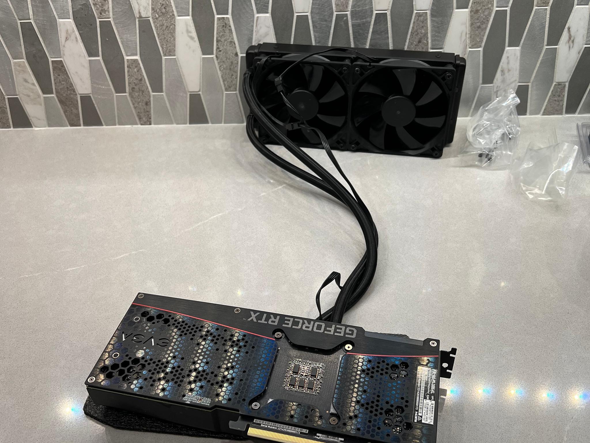 EVGA GeForce RTX 3080 XC3 ULTRA HYBRID GAMING 10GB - COPPER MODDED