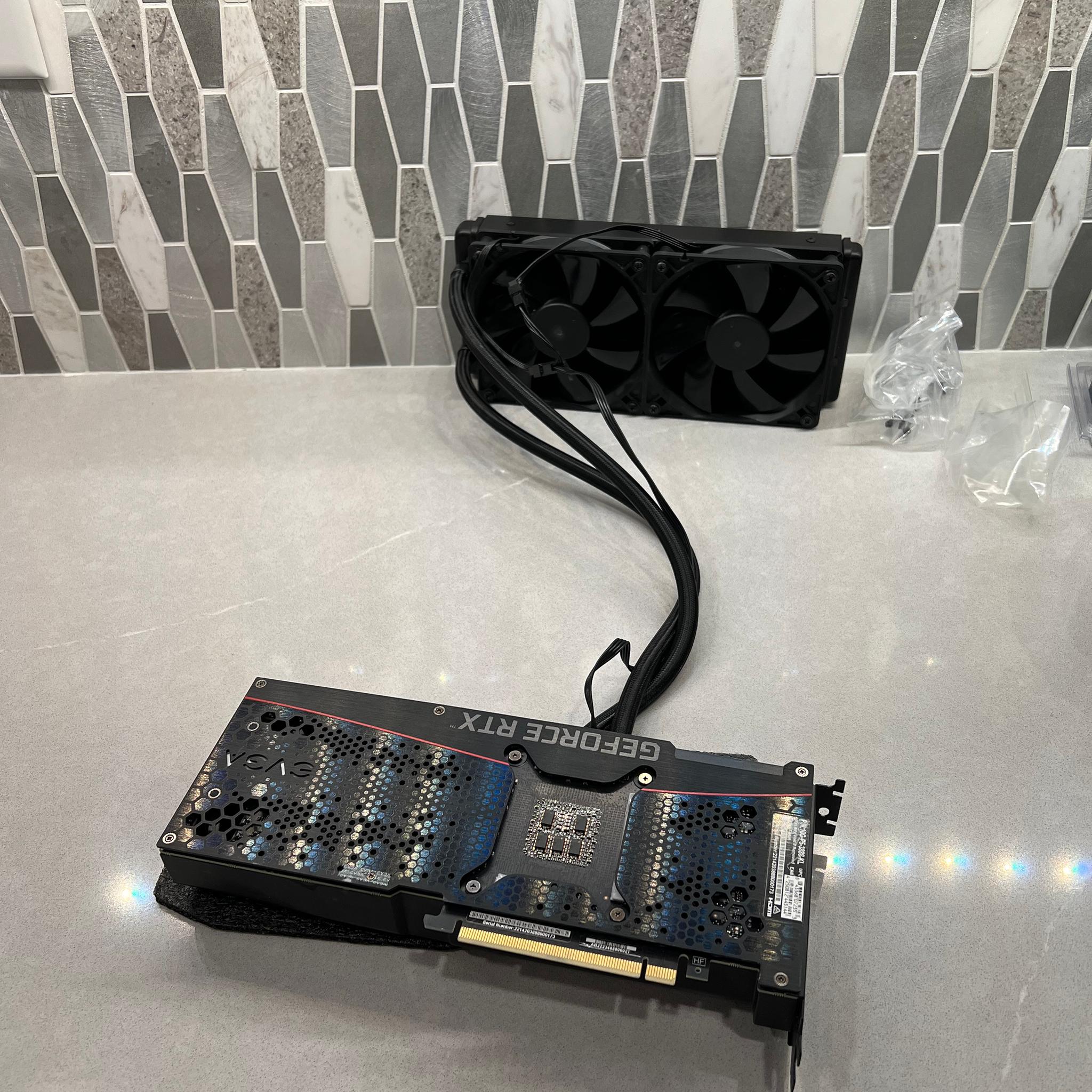 EVGA GeForce RTX 3080 XC3 ULTRA HYBRID GAMING 10GB - COPPER MODDED