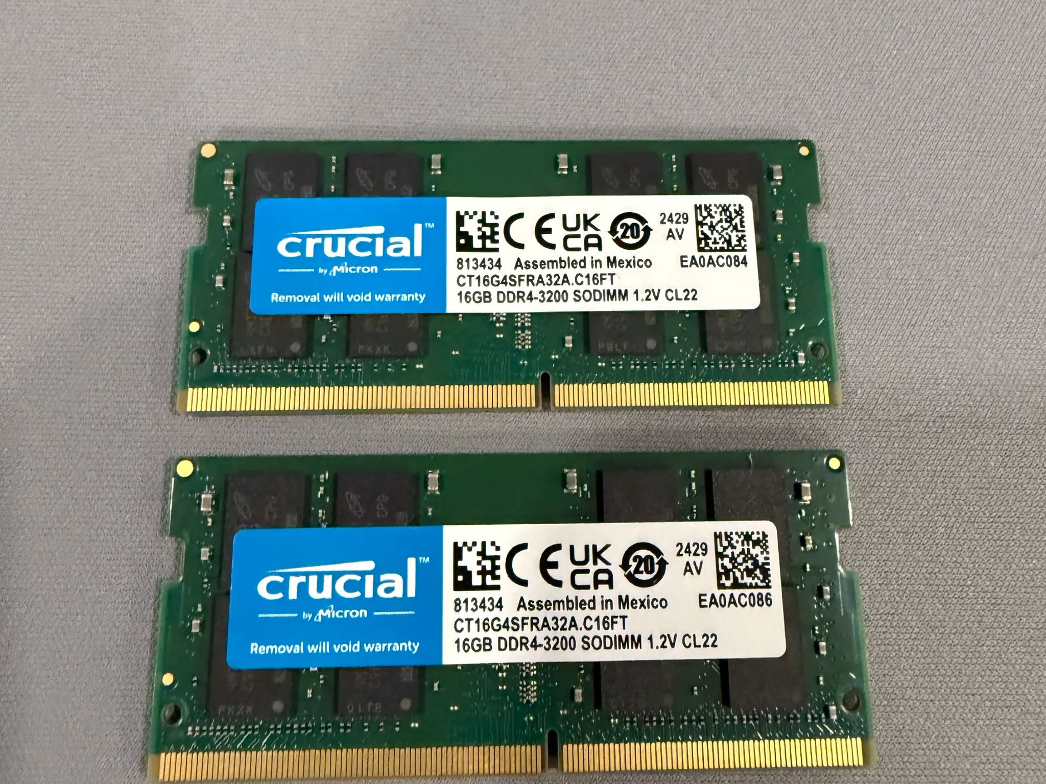 Crucial 32GB DDR4-3200 SODIMM RAM