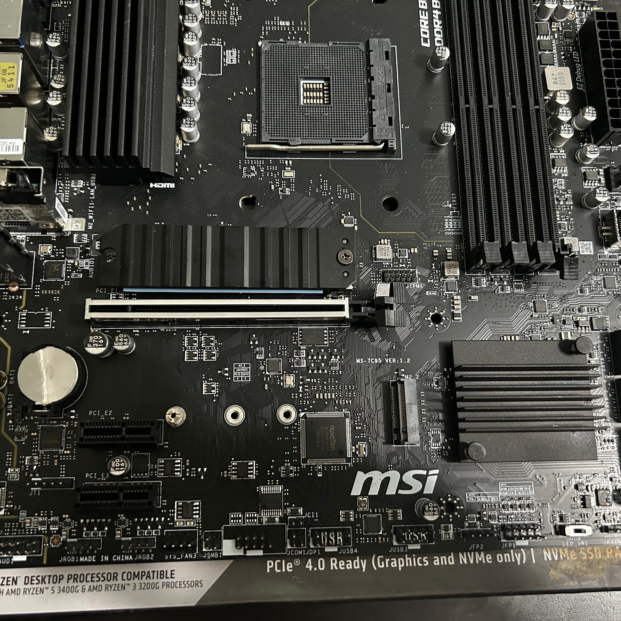 MSI ‎B550M PRO-VDH WIFI Socket AM4 AMD Motherboard