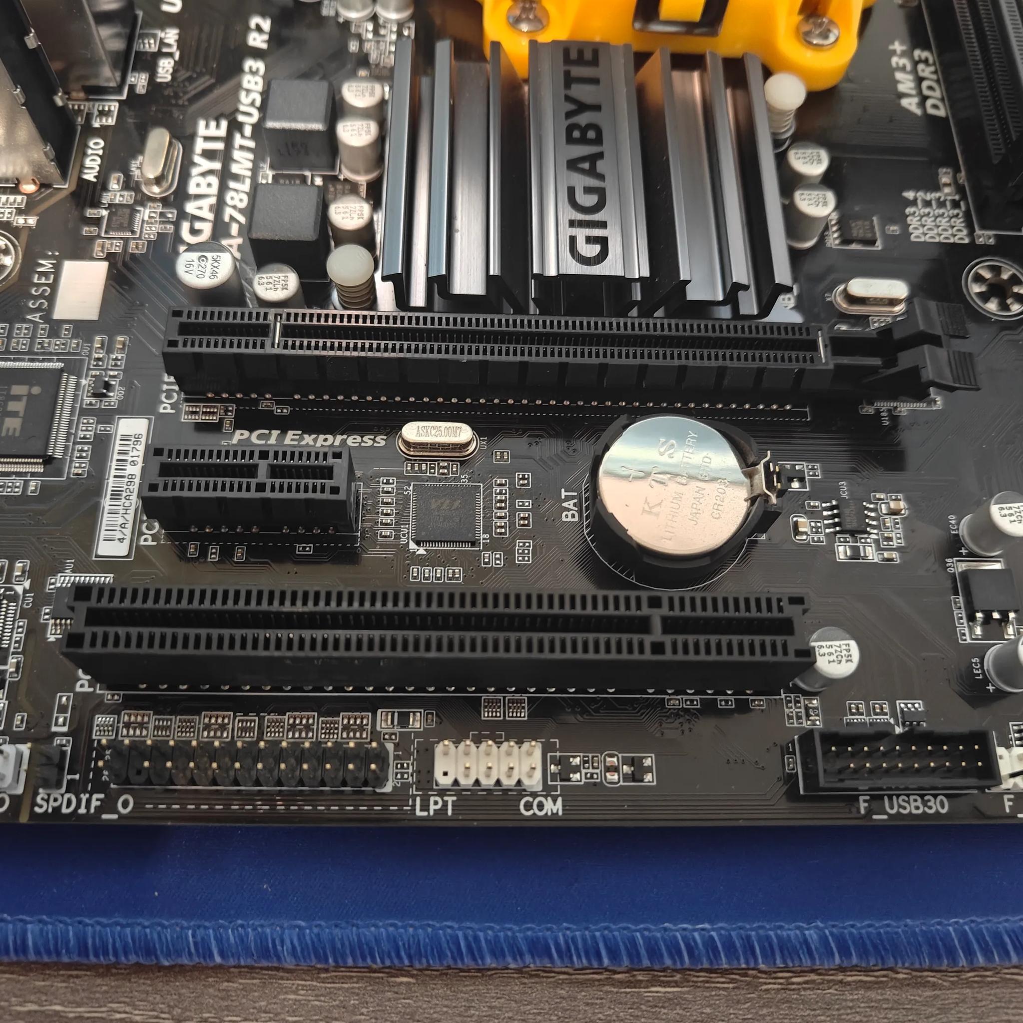 Gigabyte AM3 Micro ATX Board with CPU, Ram, Cooler, and PSU Bundle