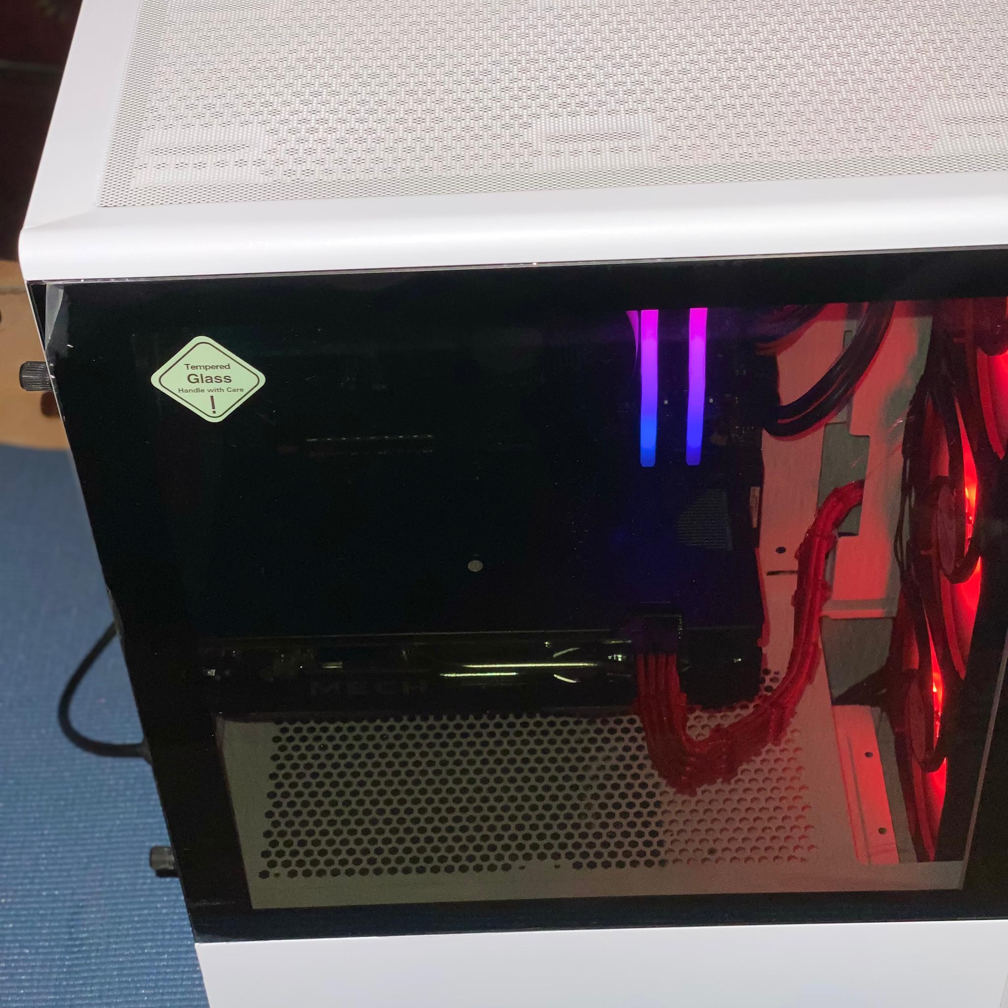 (White)Ryzen 7|RX6600|Rog Strix B550-F|16GB RAM T-Force Delta RGB|512GB M.2. NVMe SSD|Windows 11 Pro