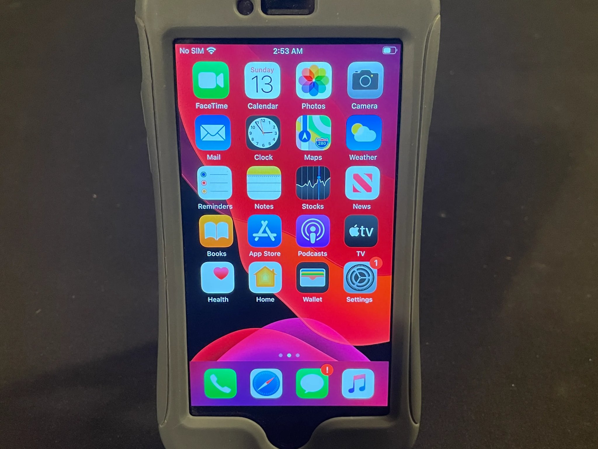 Iphone 6s With Protective Case