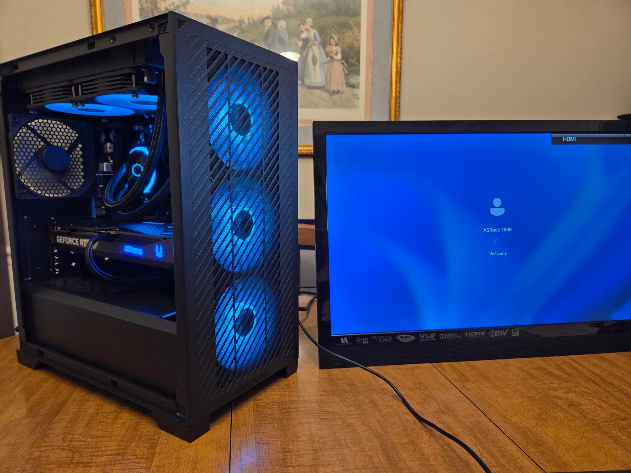 Cooler Master, ASRock, Zotac RTX 5070, Kingston 32GB 6000MHz