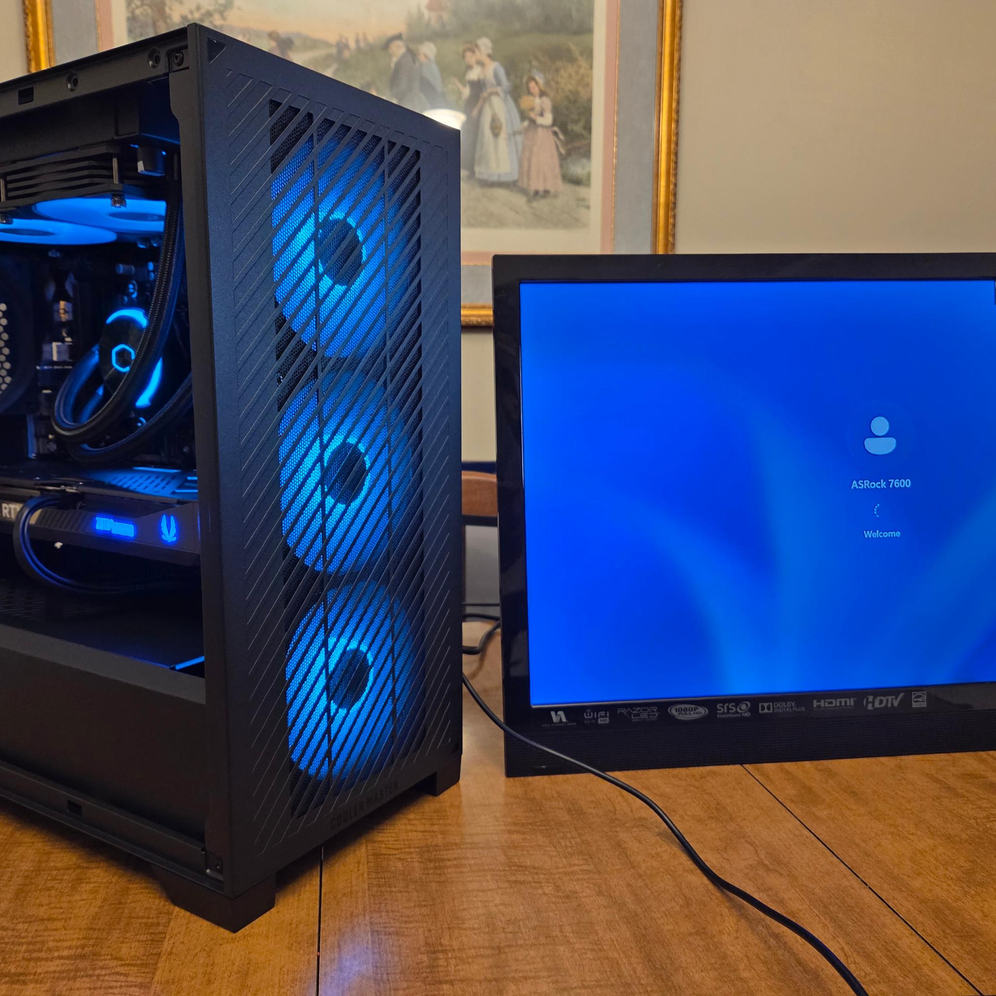 Cooler Master, ASRock, Zotac RTX 5070, Kingston 32GB 6000MHz