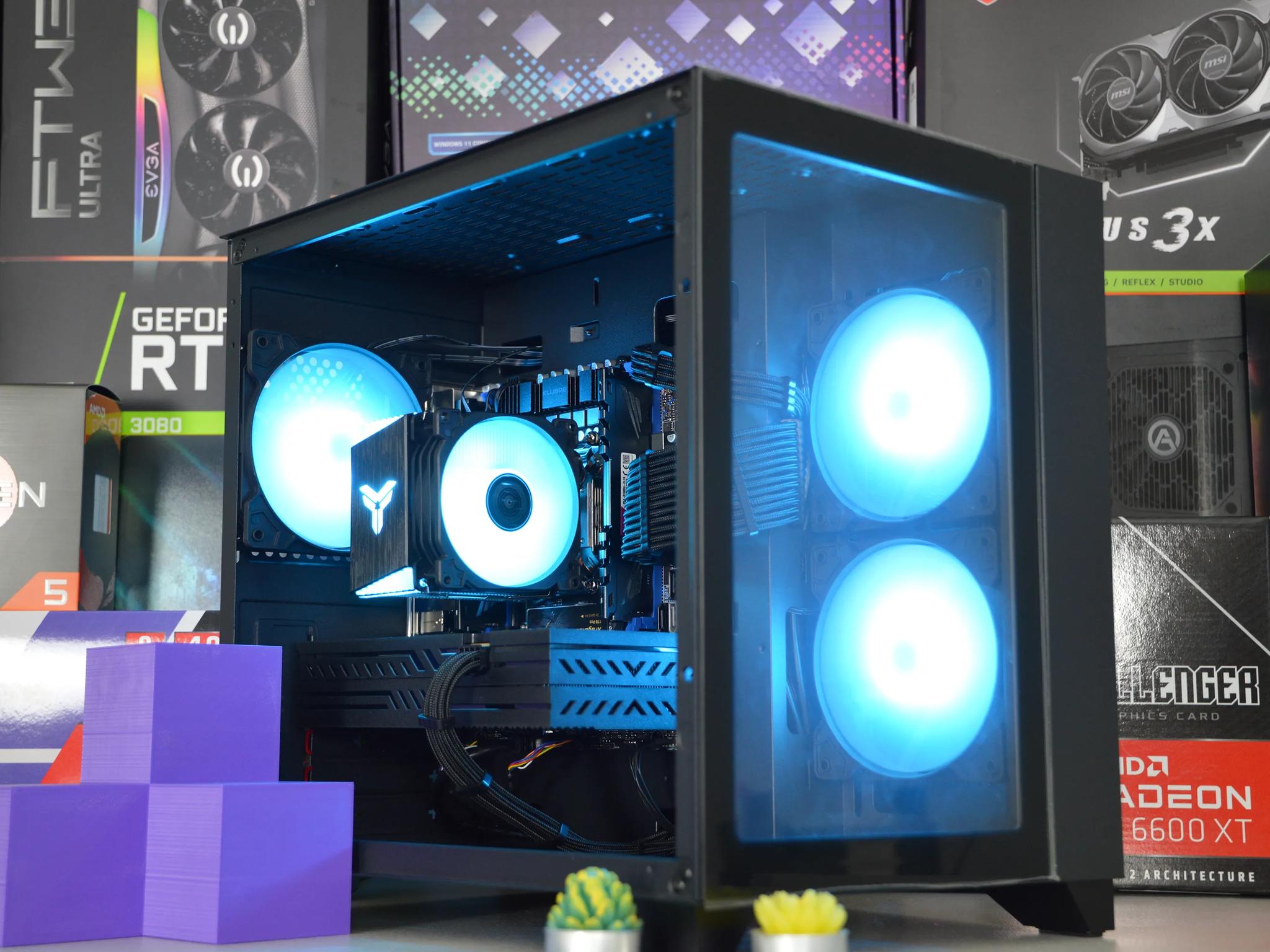 🟣⚫️| RX 580 8GB | INTEL XEON E5 2670 V3 | 16GB DDR4 RAM | 1TB NVME SSD | Royal Darkness |