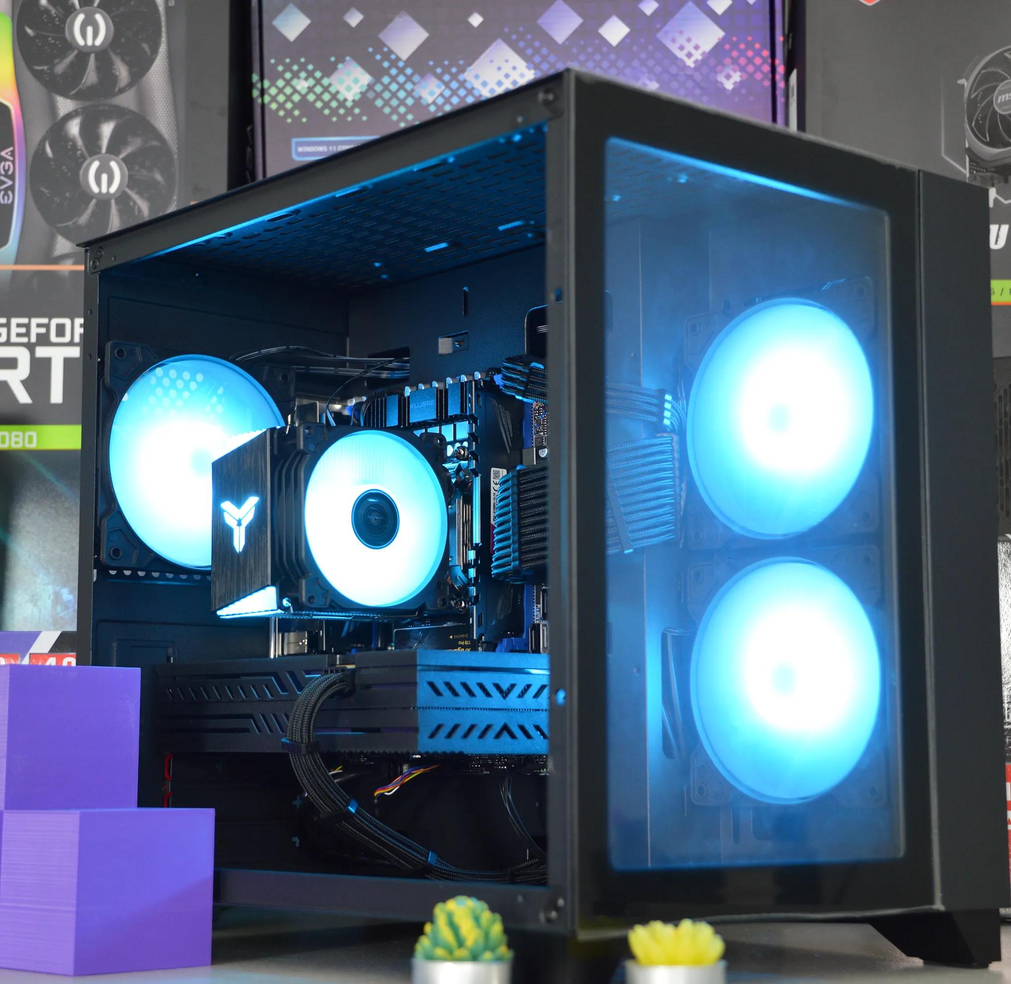 🟣⚫️| RX 580 8GB | INTEL XEON E5 2670 V3 | 16GB DDR4 RAM | 1TB NVME SSD | Royal Darkness |