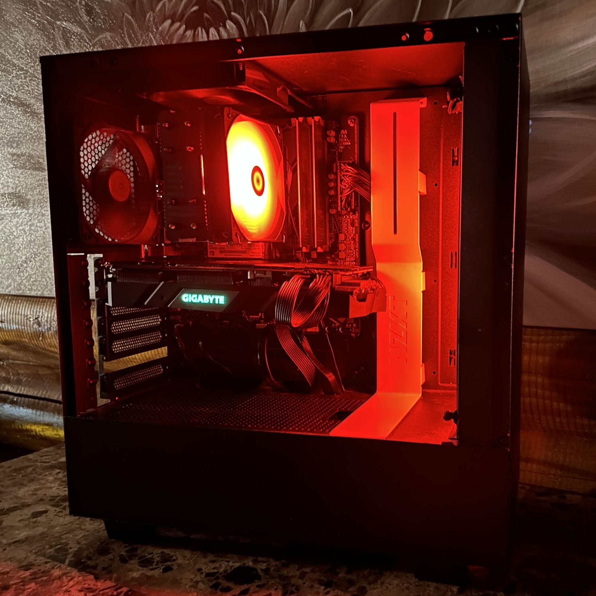 Ryzen 5 5500 Gaming PC!! | RTX 2070 Super | 16GB Ram | 1 TB NVMe SSD | Windows 11 ARGB Computer
