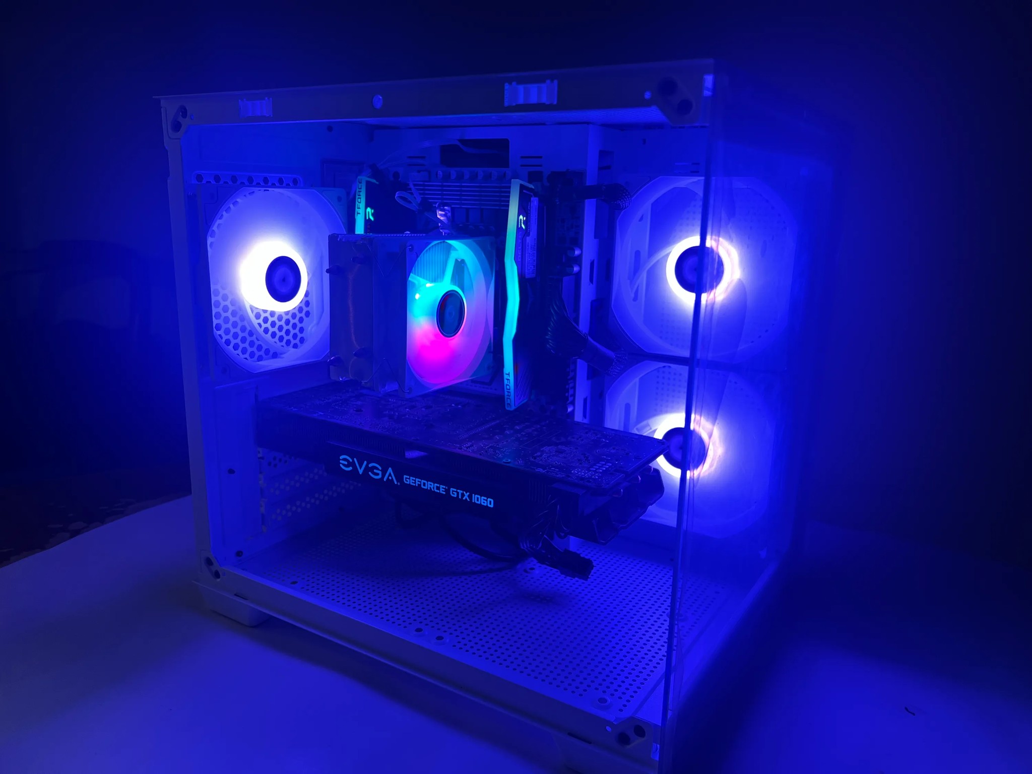 Custom Gaming Pc Intel Xeon 2630 GTX 1060 6gb 512gb M.2 SSD 16gb 3600 DDR4 Ram