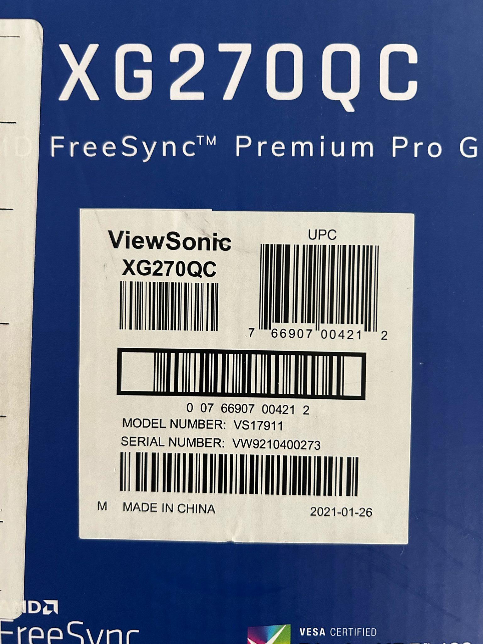 USED ViewSonic XG270QC