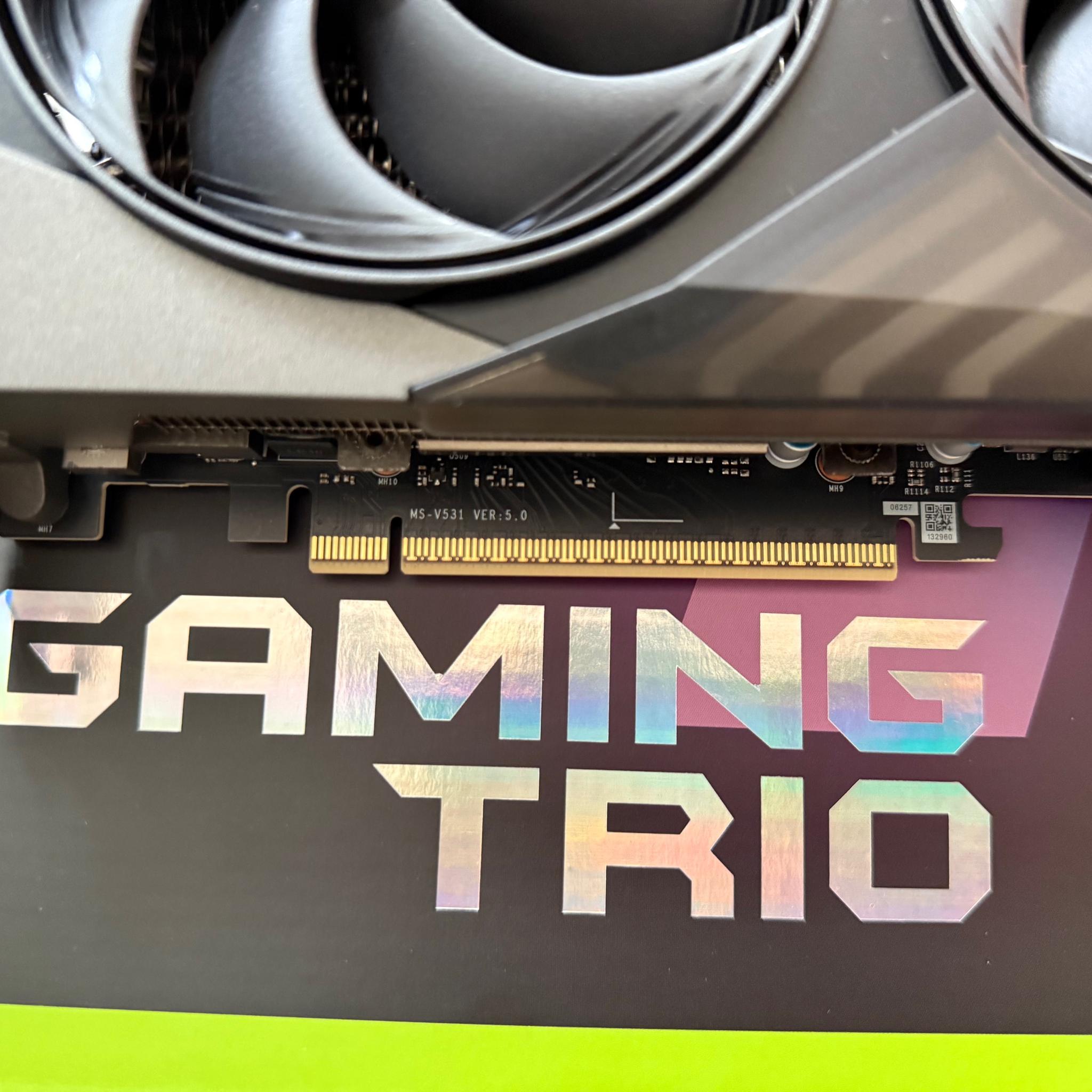 MSI NVIDIA GeForce RTX 5080 16G GAMING TRIO OC (Used - Like New)